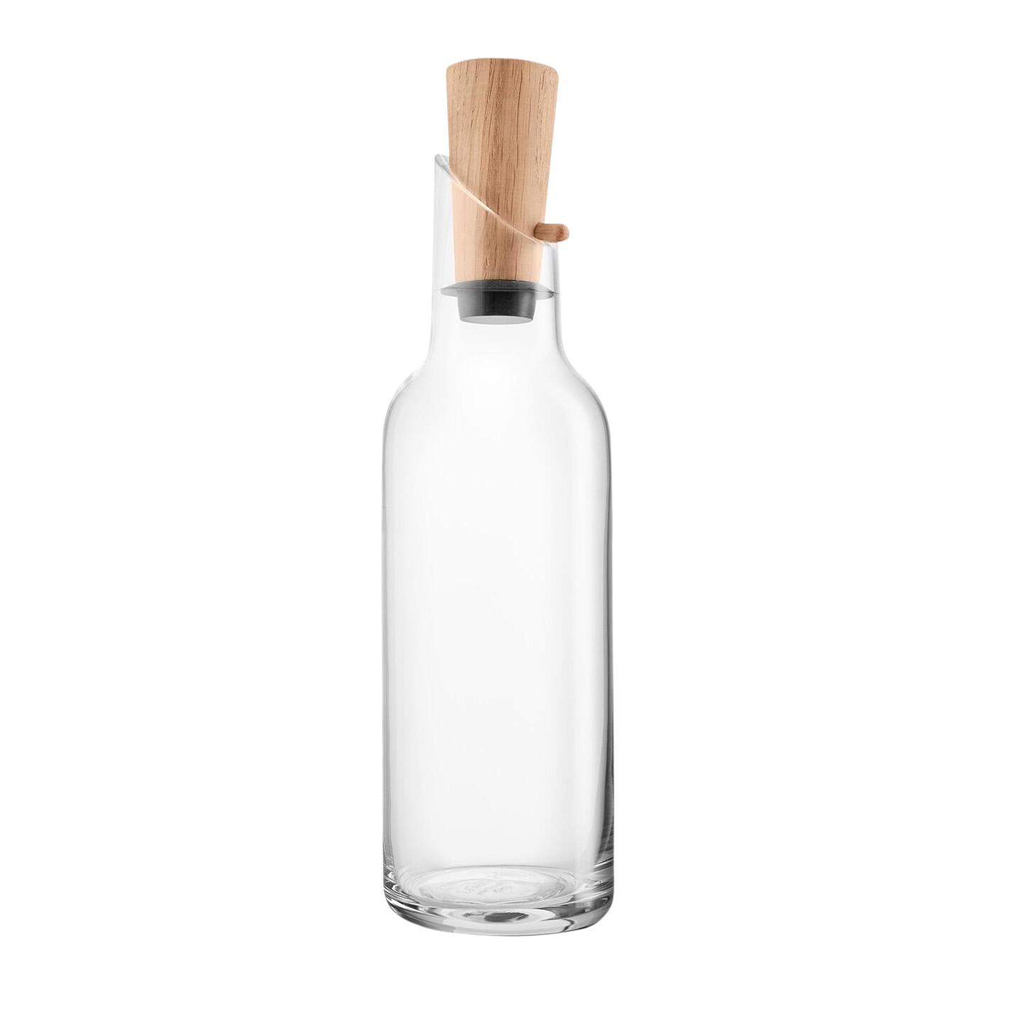 Glass Carafe with Wooden Stopper