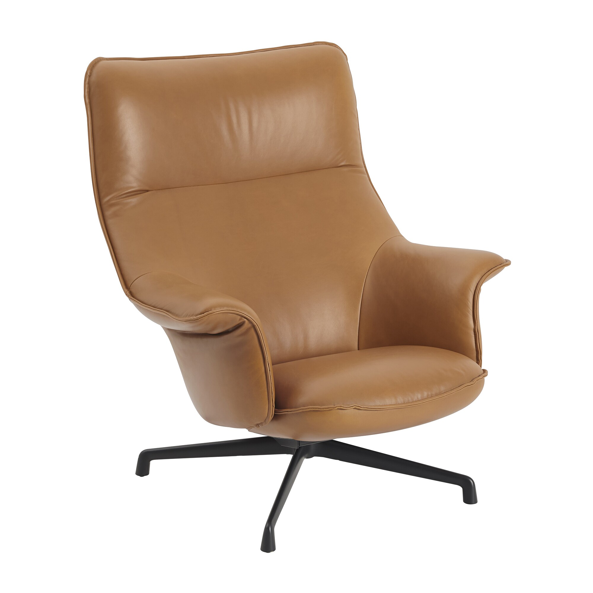 Doze Swivel Lounge Chair Leather