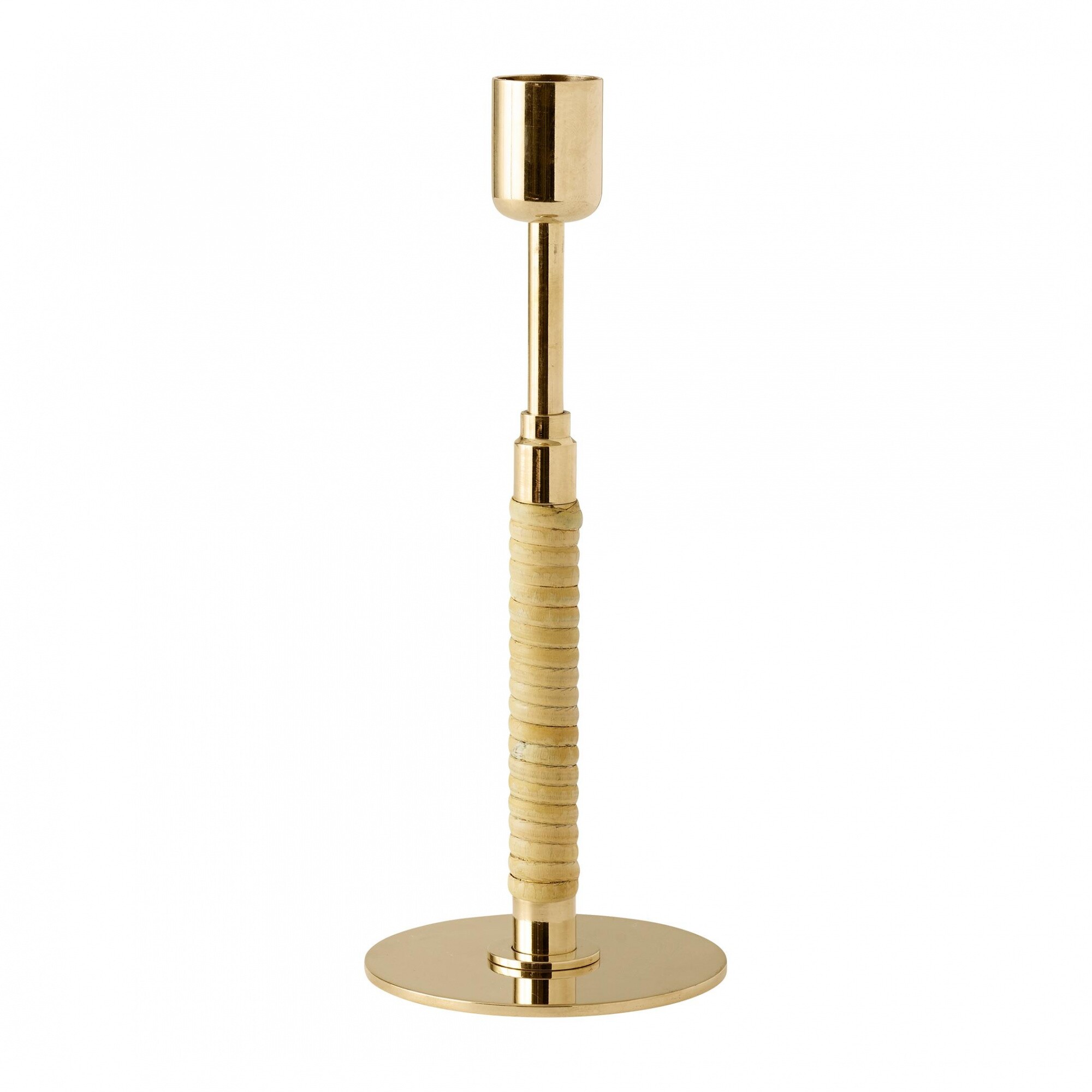 Duca Candle Holder Brass