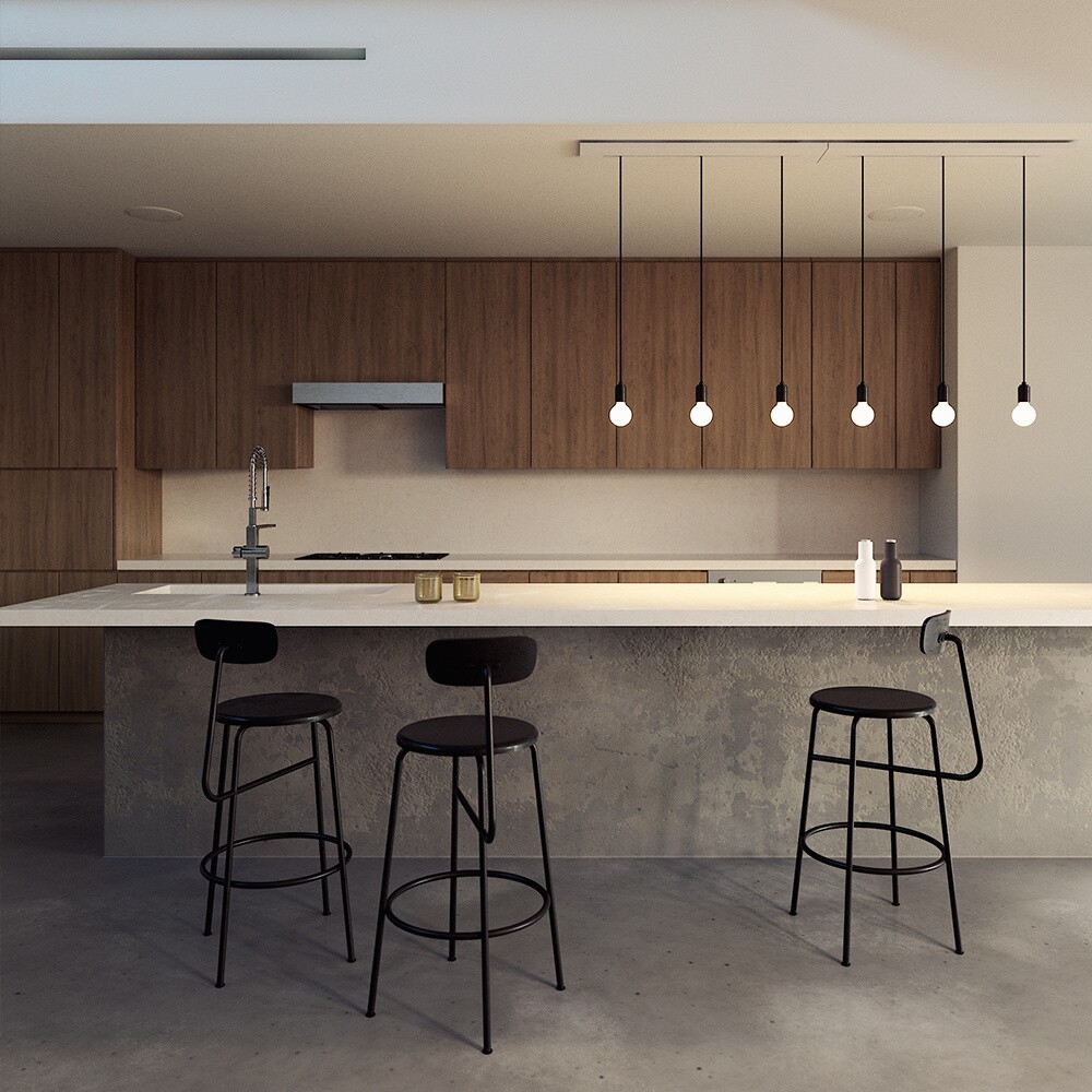 Graphite Suspension Lamp