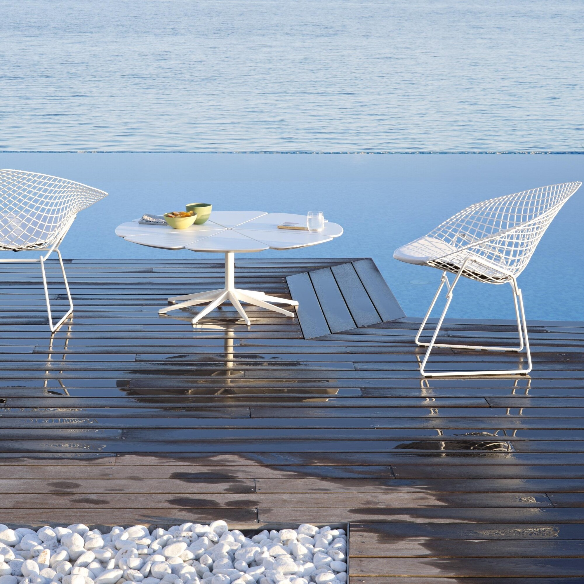 Bertoia Diamond Easy Chair With Seat Cushion