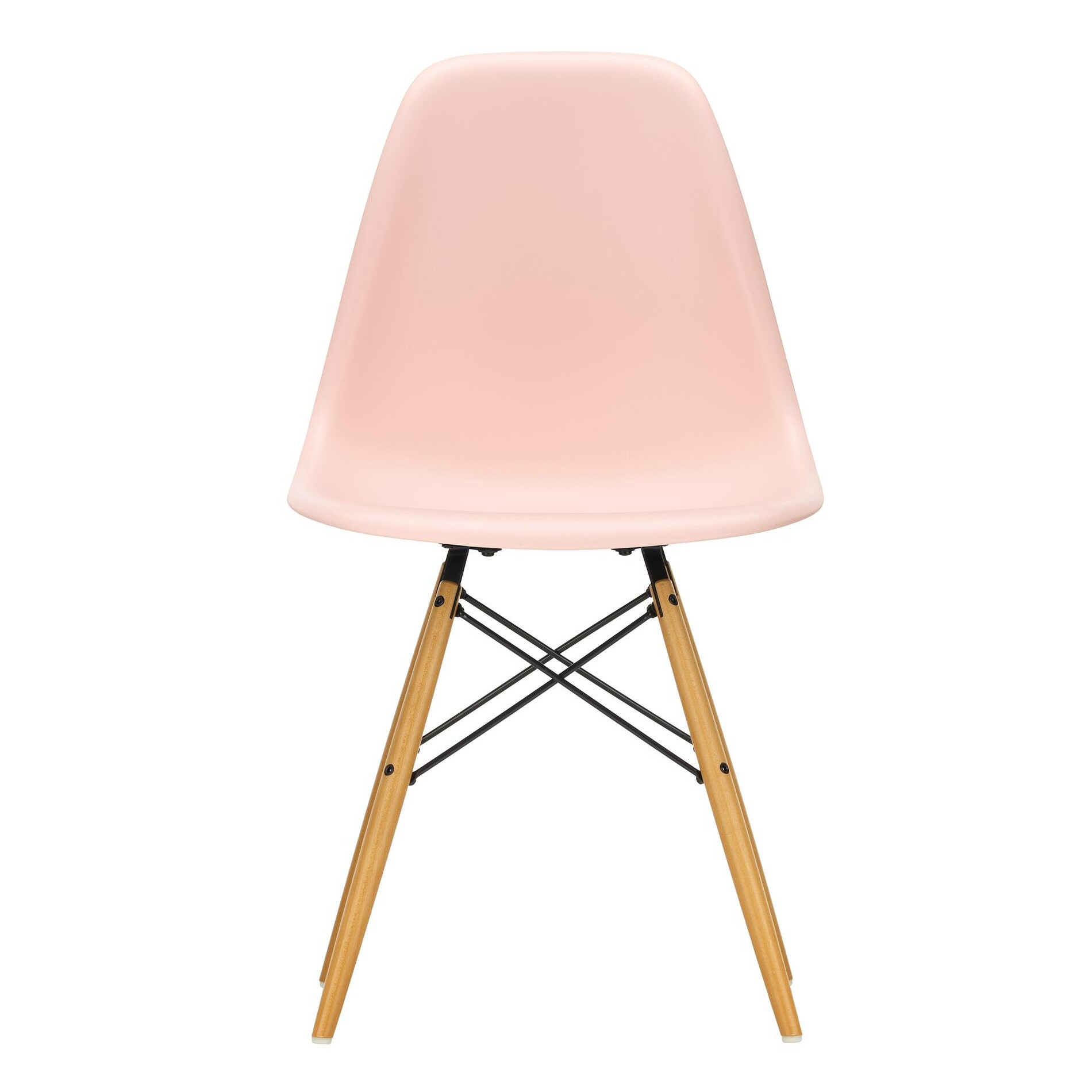 Eames Plastic Side Chair DSW RE Golden Maple
