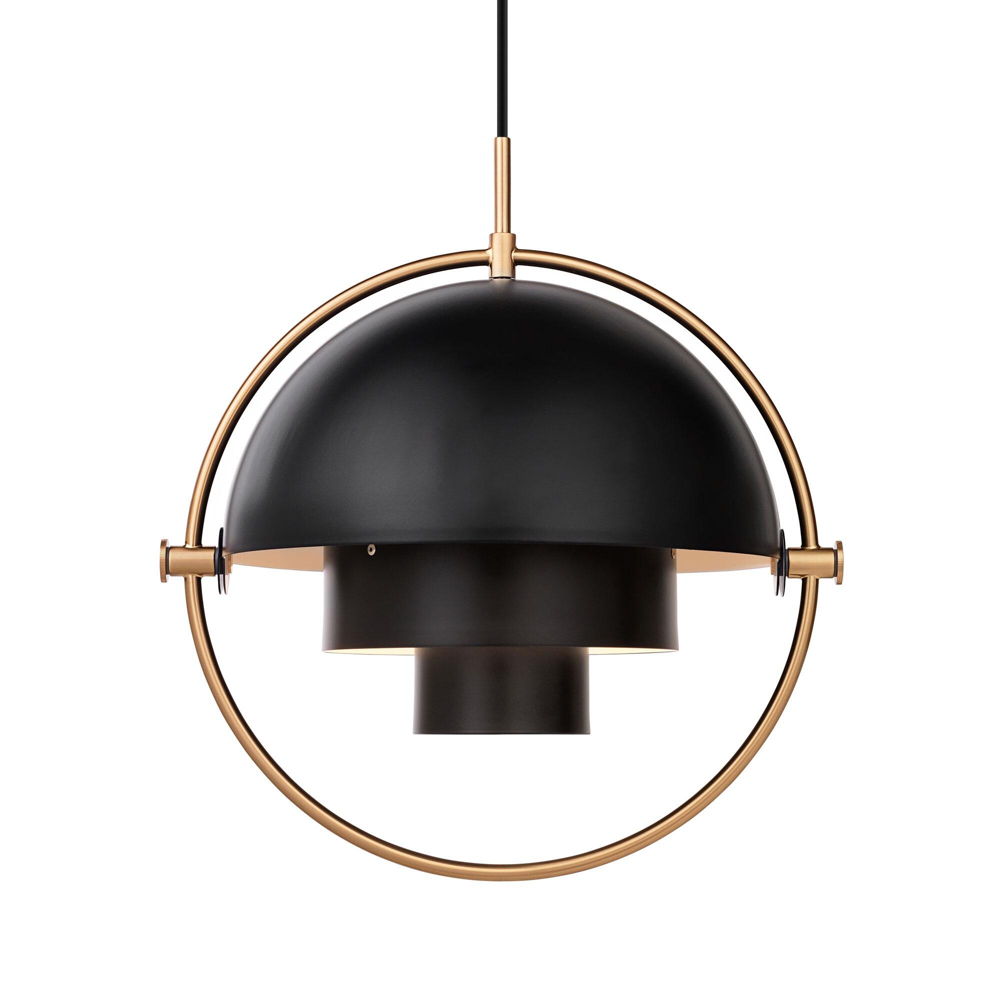 Multi-Lite Suspension Lamp Ø36cm Frame Brass