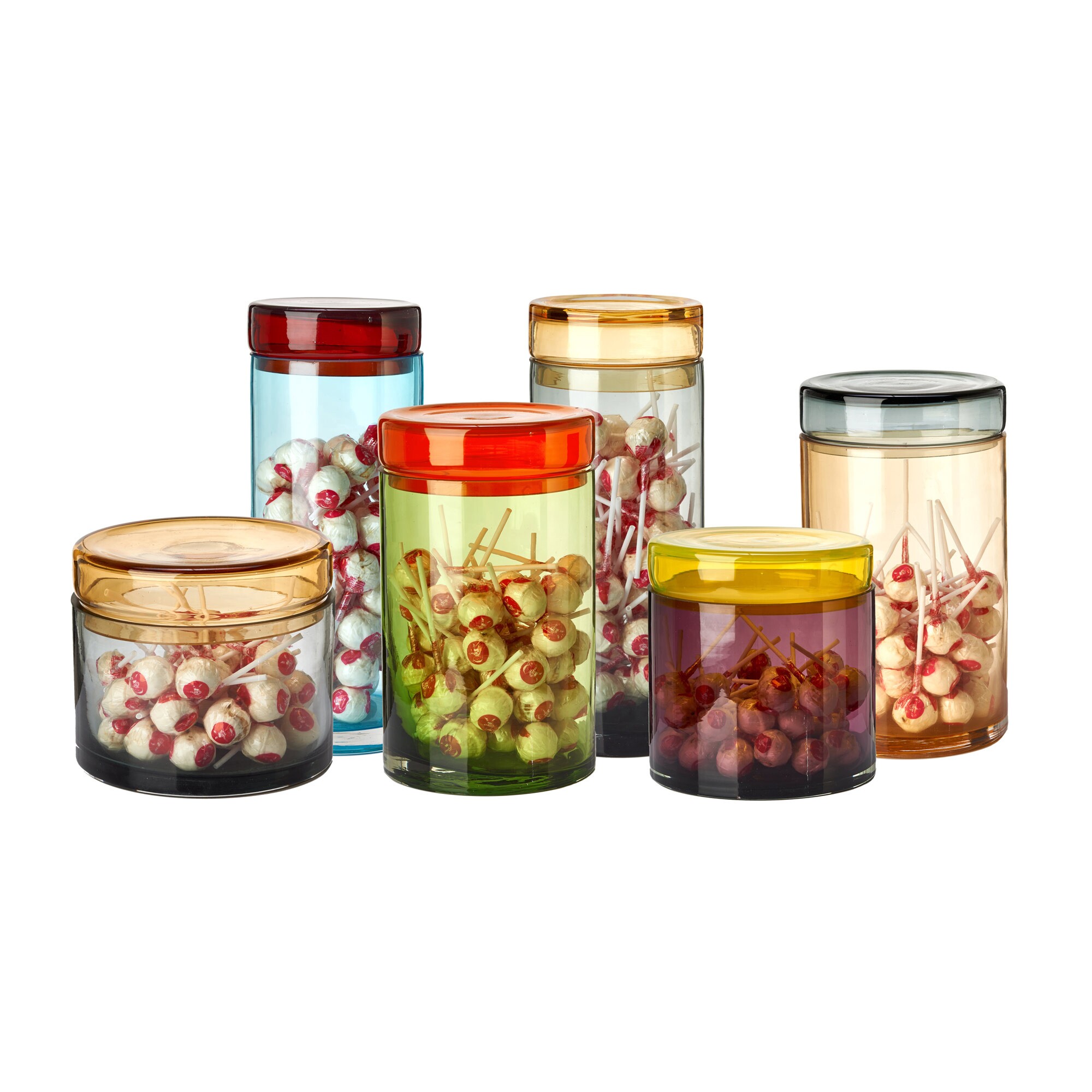 Caps & Jars Storage Jar Set of 3