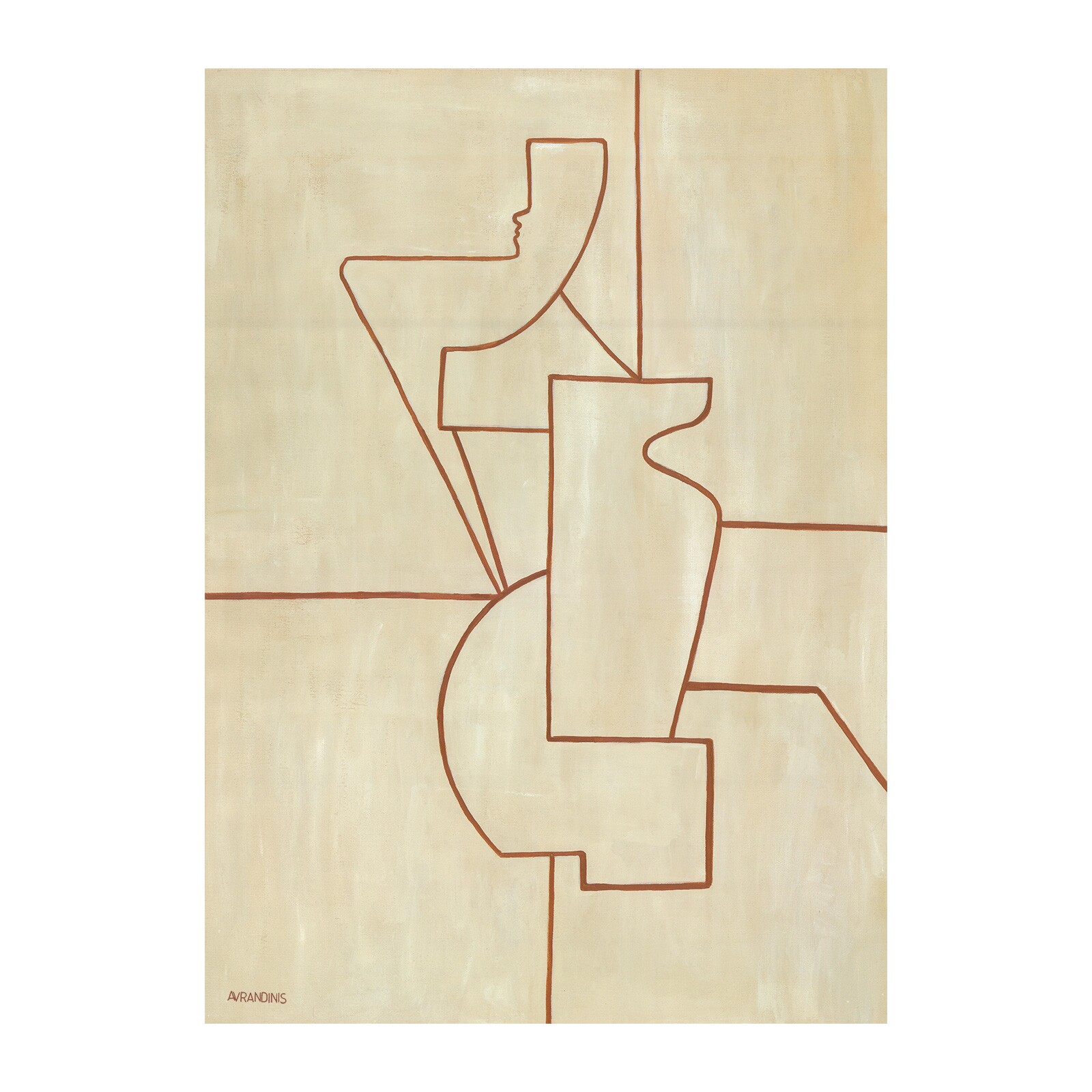 Antic Ideal 01 Art Print