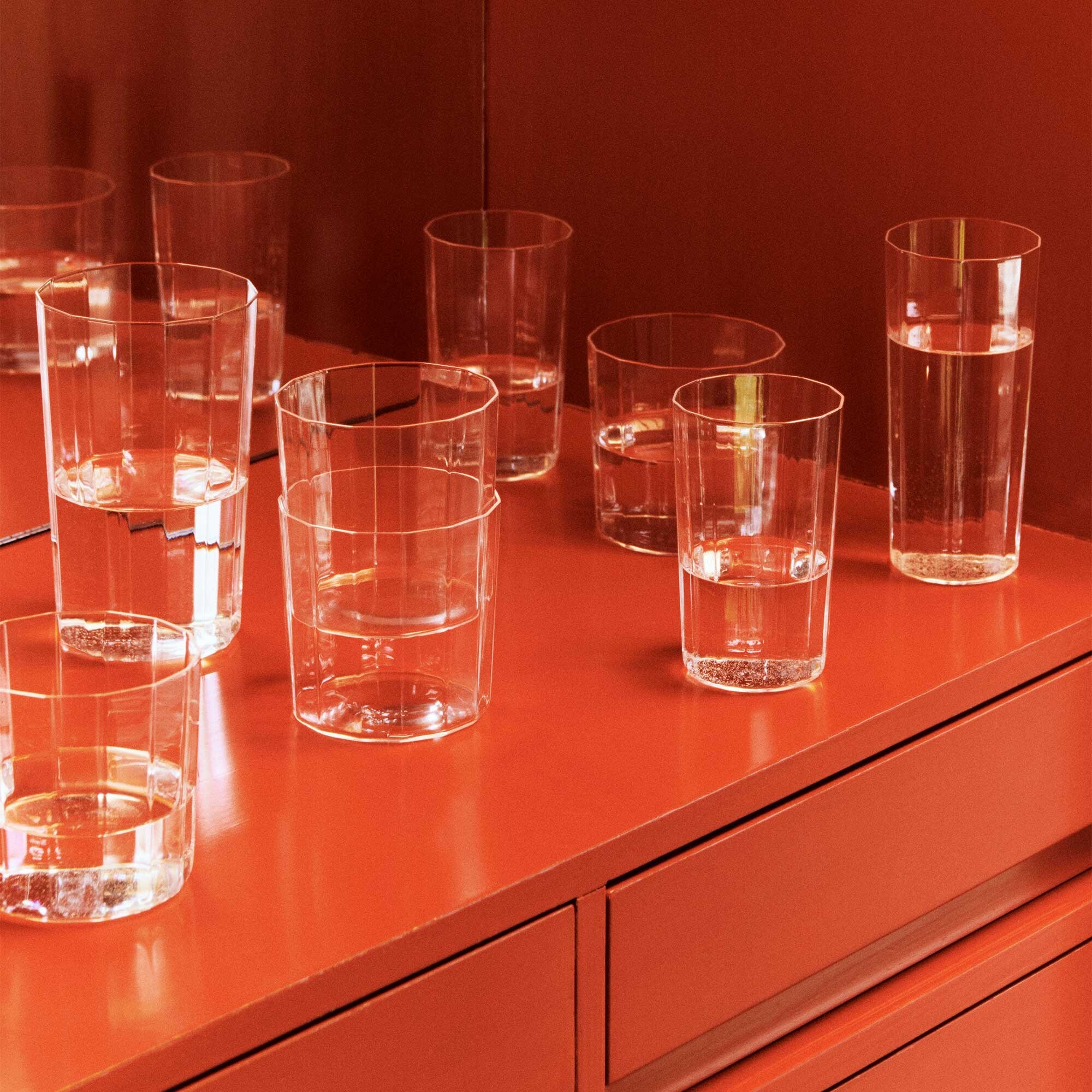 Angle Glass Set of 4