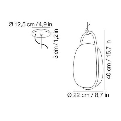 Lannà Suspension Lamp