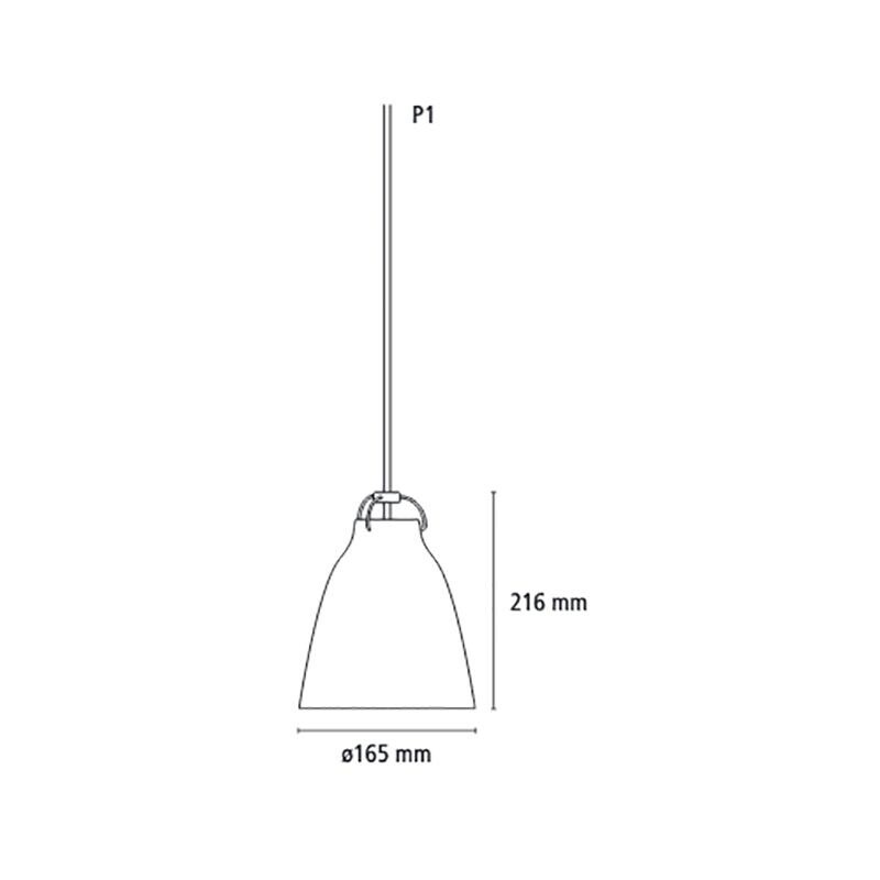 Caravaggio™ P1 Suspension Lamp Matt