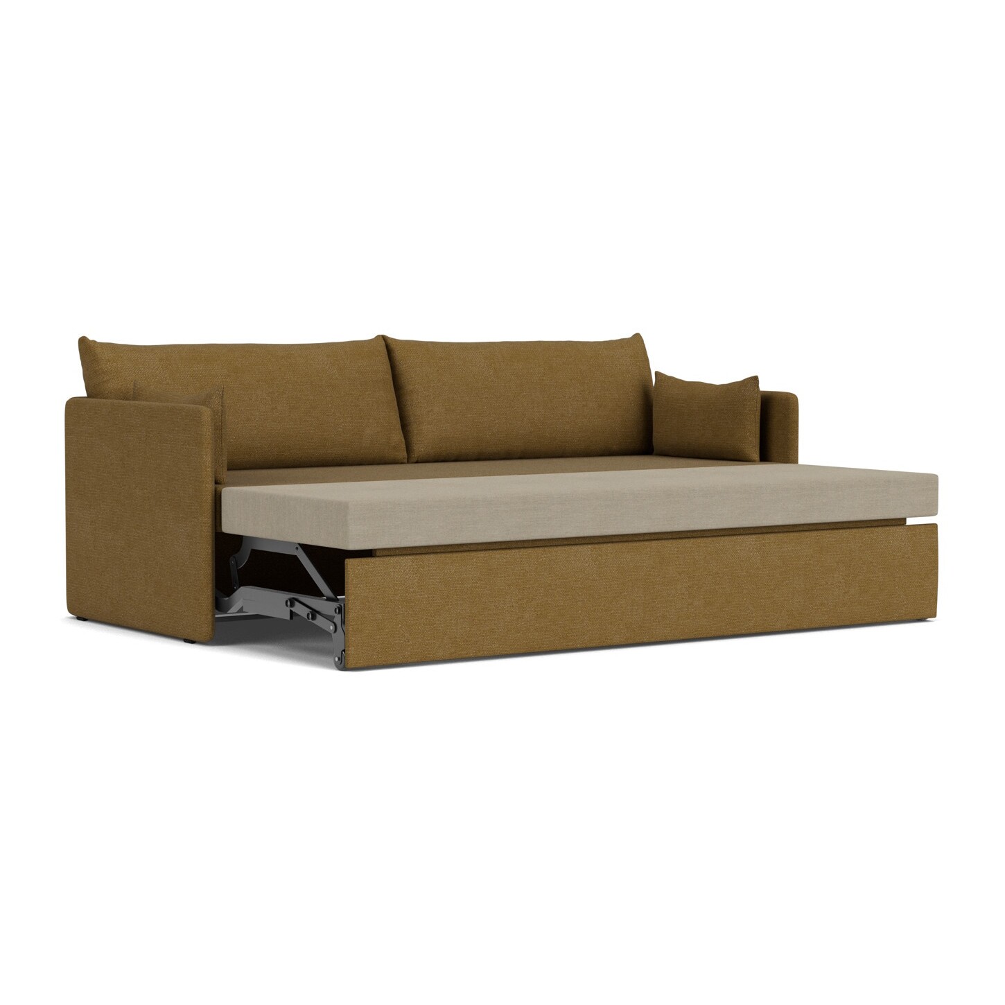 Offset 3-Seater Sofa Bed 215x89cm