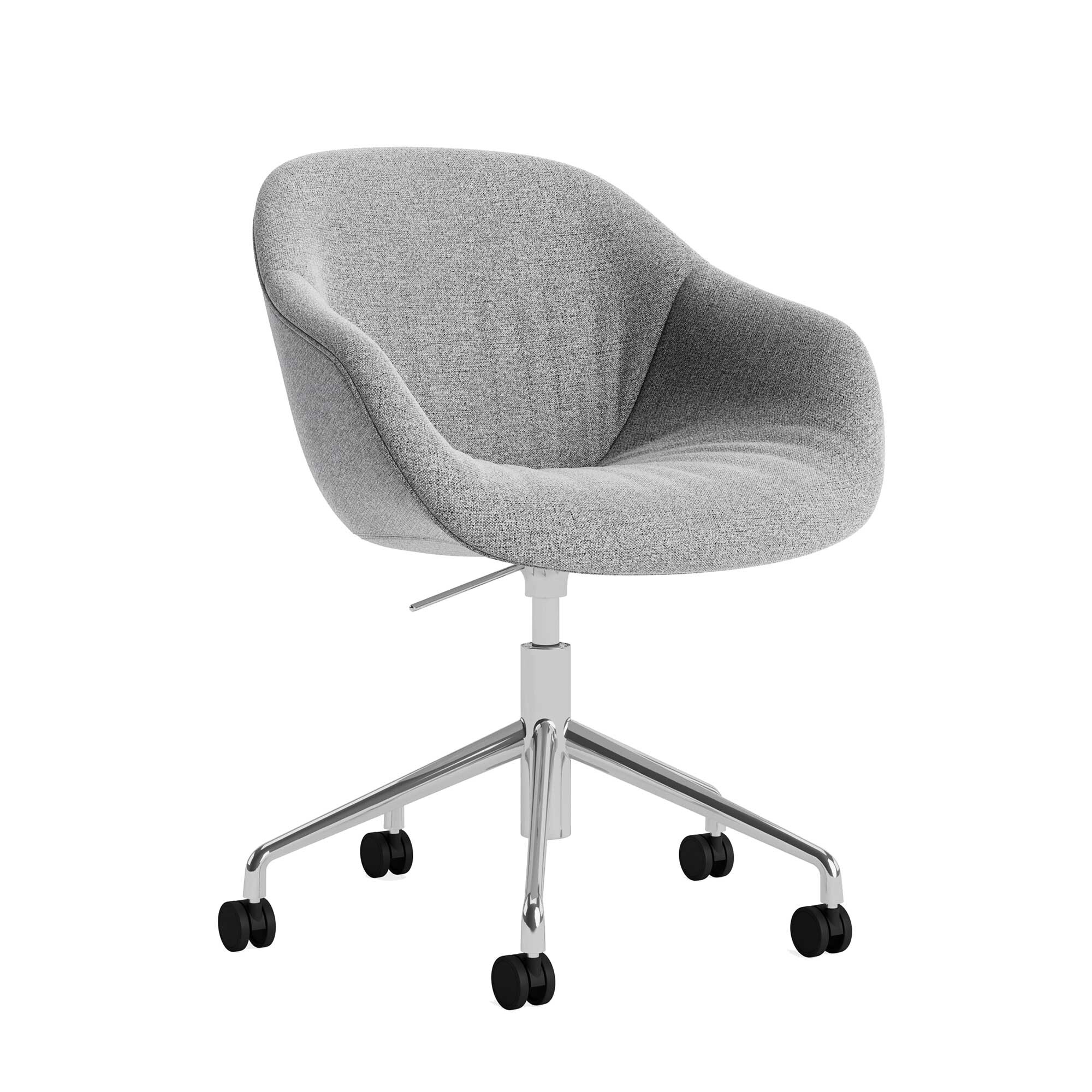 About a Chair AAC 253 Soft Swivel Chair Polished Base