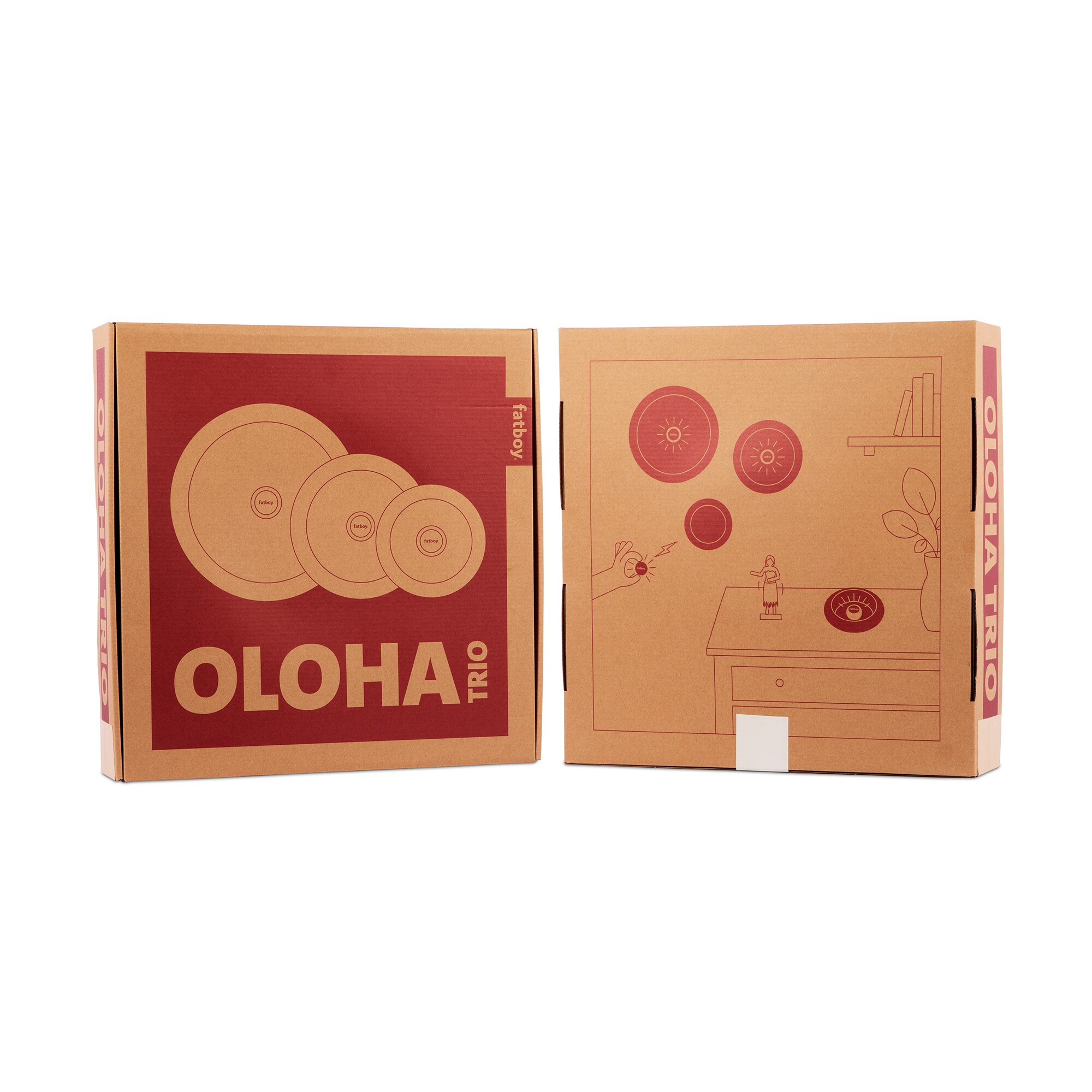 Oloha Trio Bowl with LED Battery Light