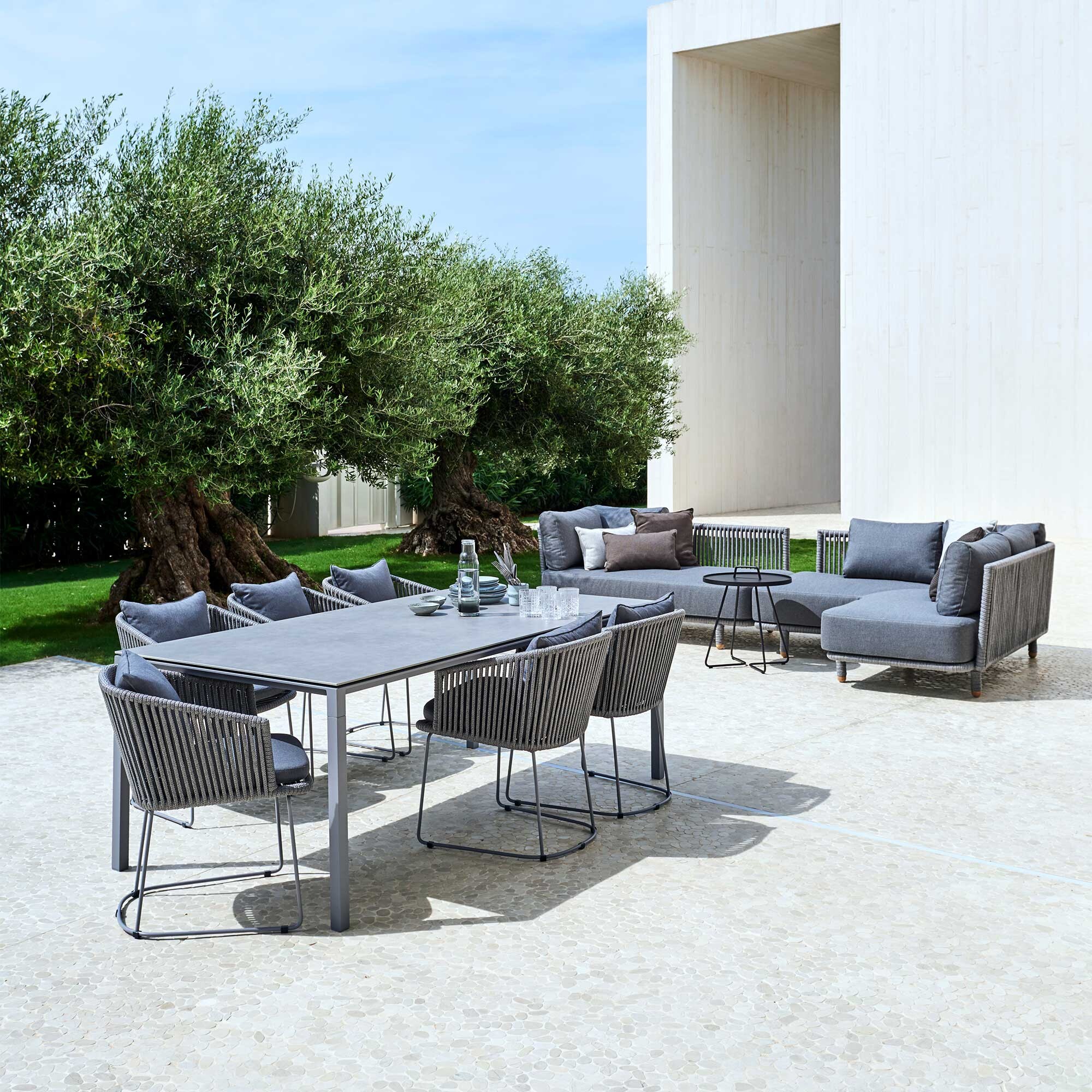 Moments Outdoor Armchair with Skids