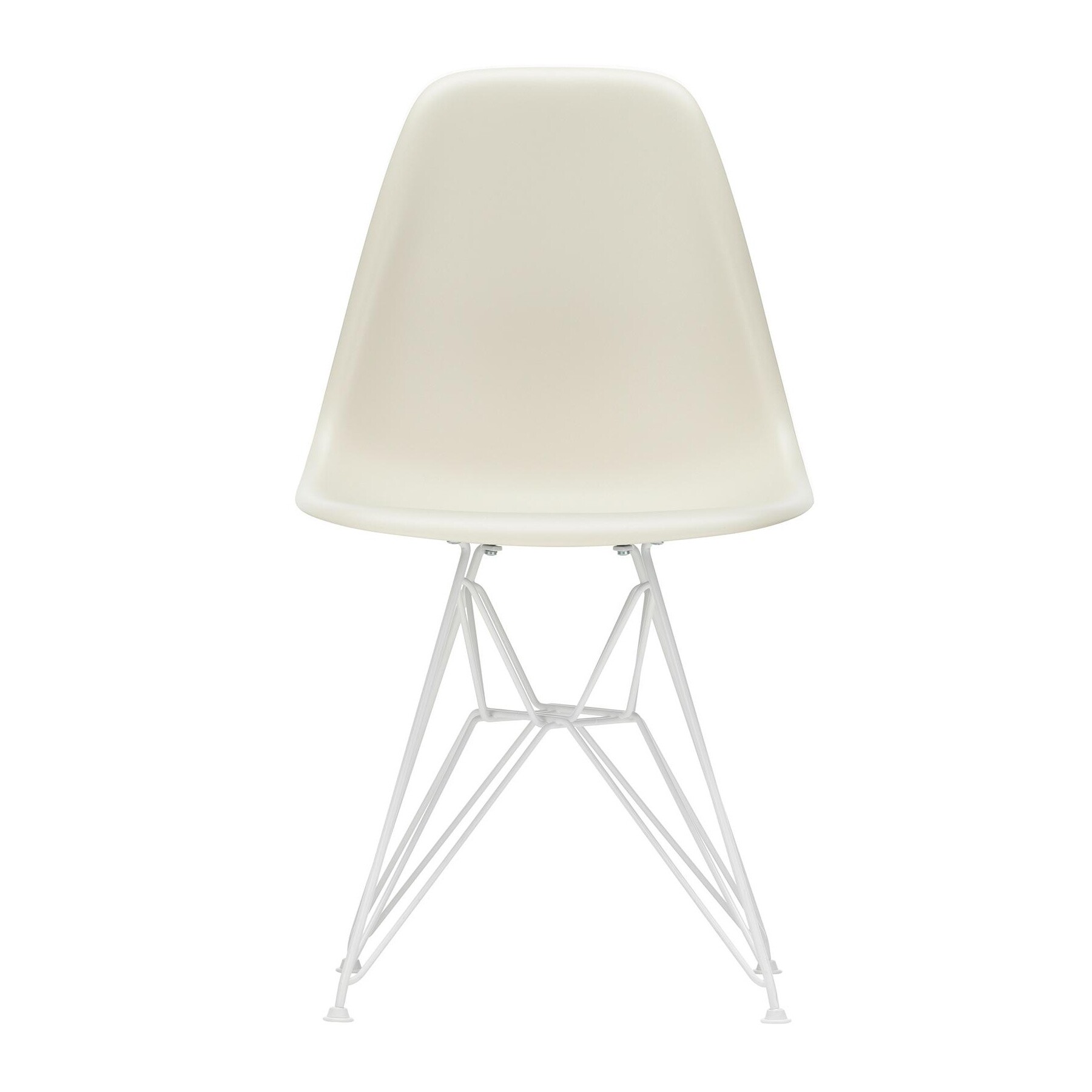 Eames Plastic Side Chair DSR RE White Base
