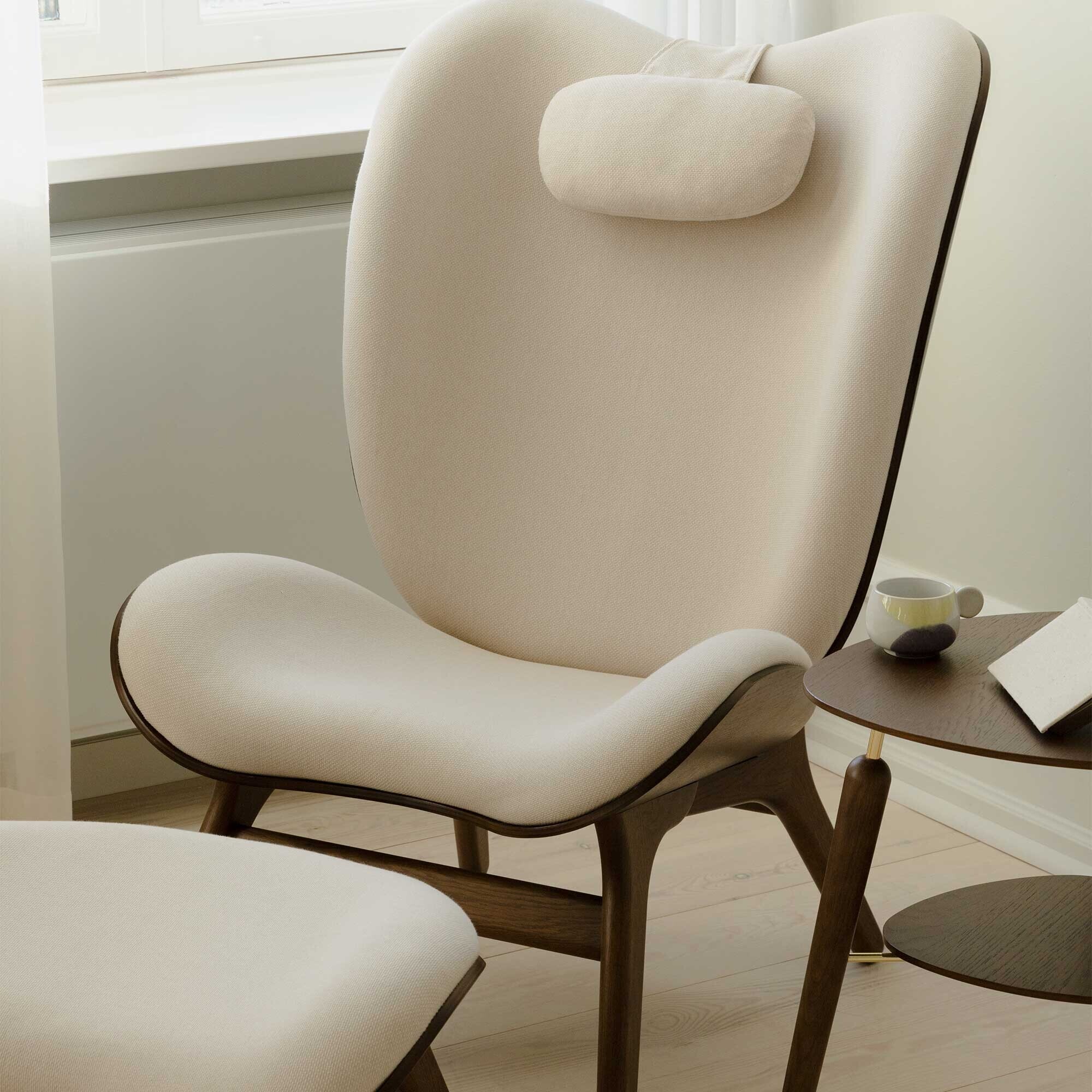 A Conversation Piece Armchair Tall Dark Oak