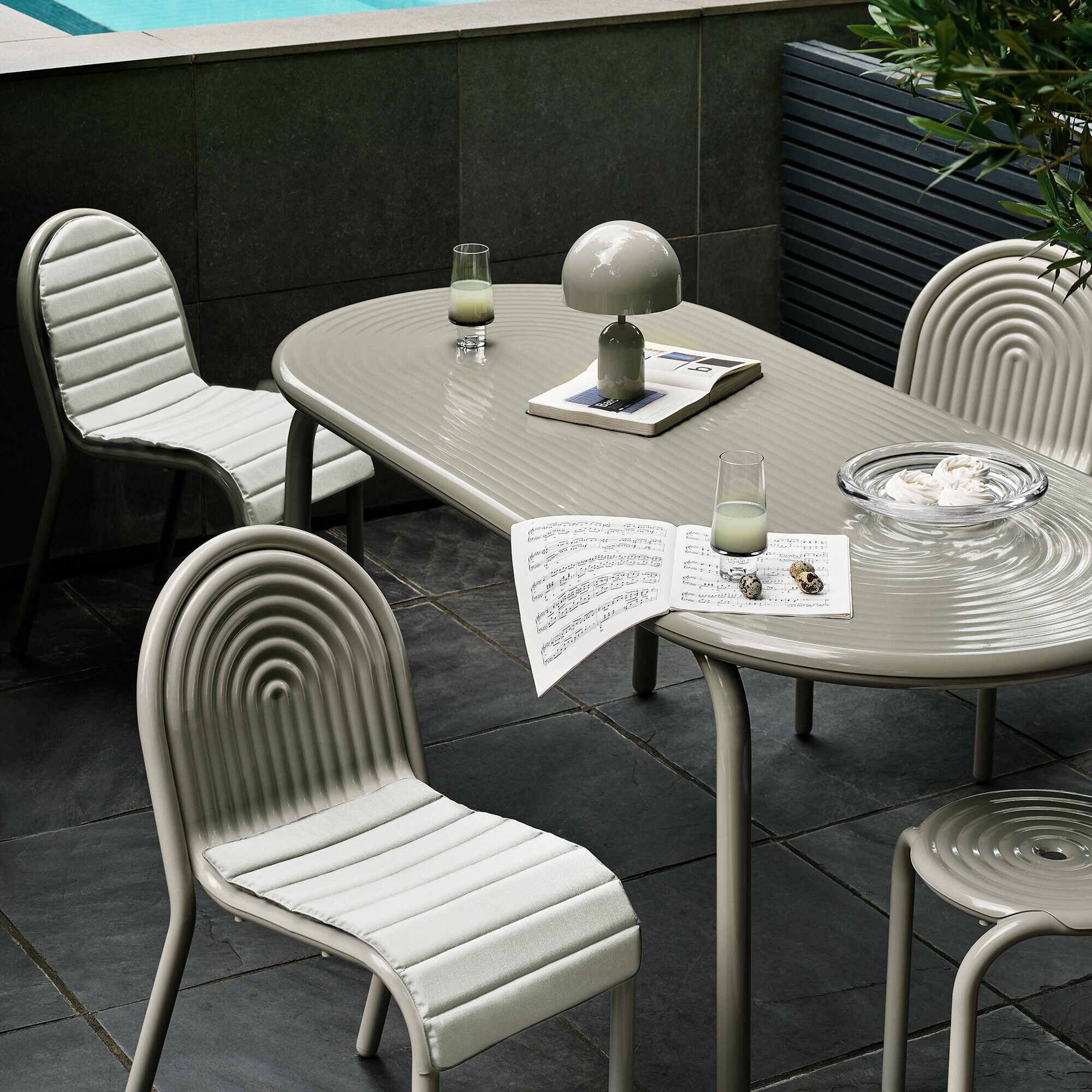 Groove Outdoor Seat Cushion 50x37,8cm