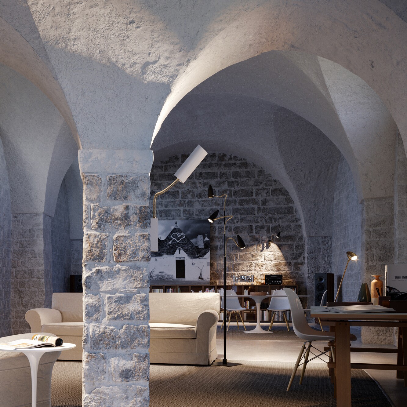 CicloItalia Flex F3 Floor Lamp