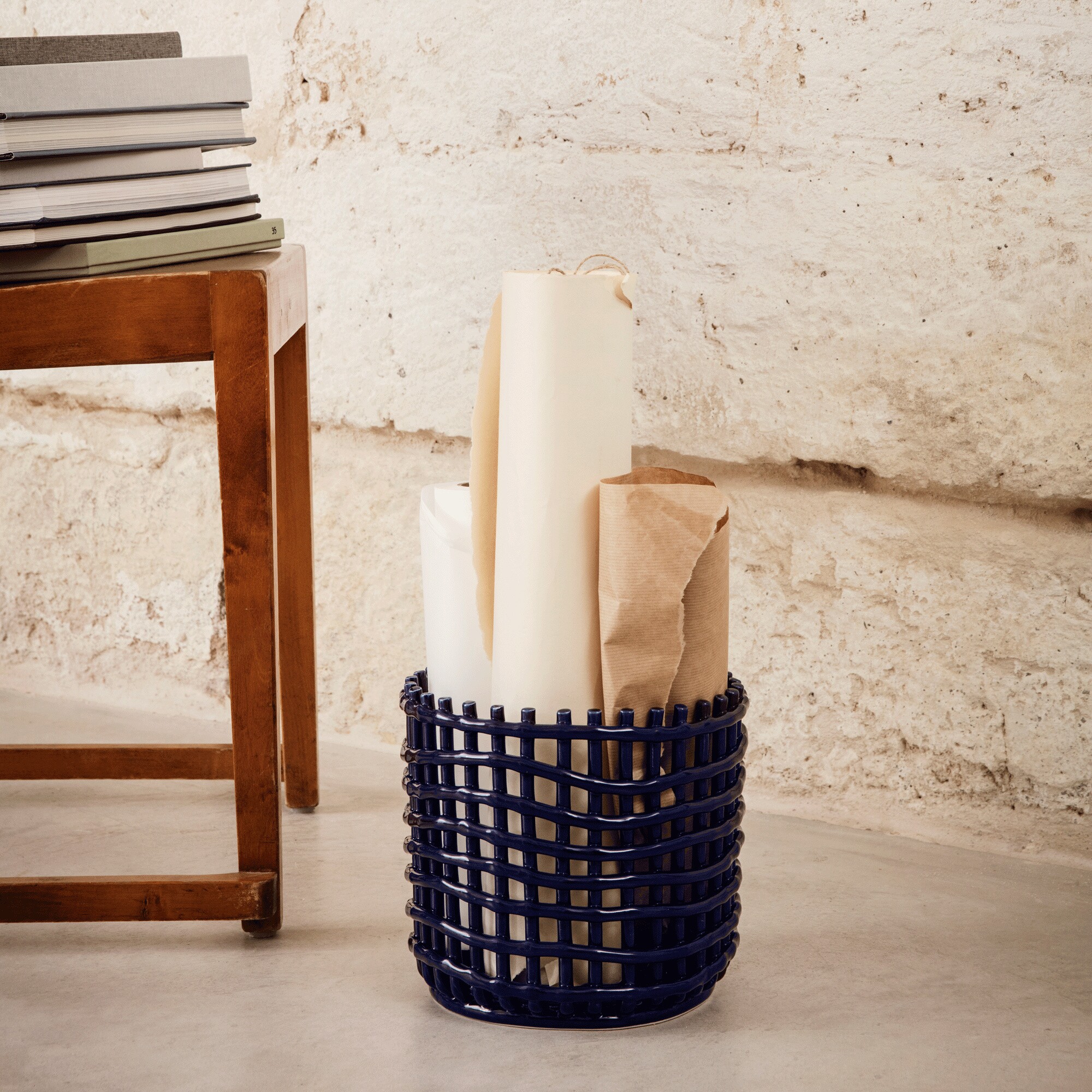 Ceramic Basket L