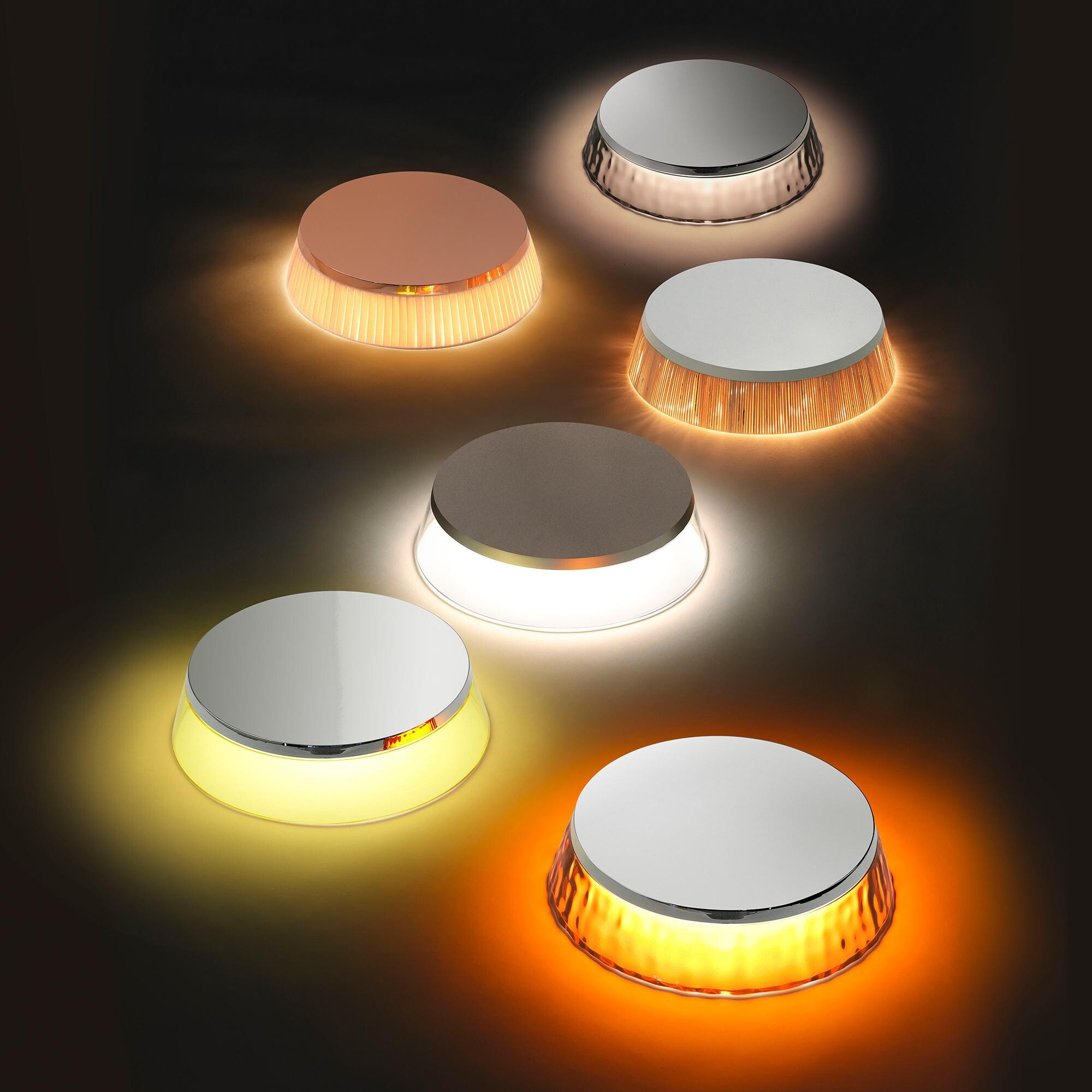 Bon Jour LED Table Lamp Chrome Matt