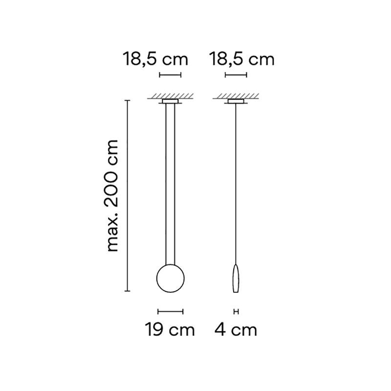 Cosmos 2500 LED Suspension Lamp
