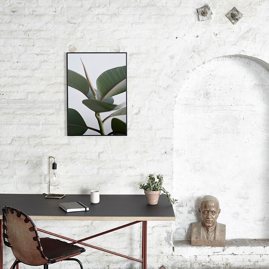 Green Home 02 Art Print