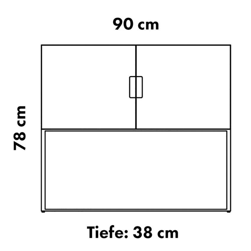Fischer Design 01 Sideboard 90x38x78cm