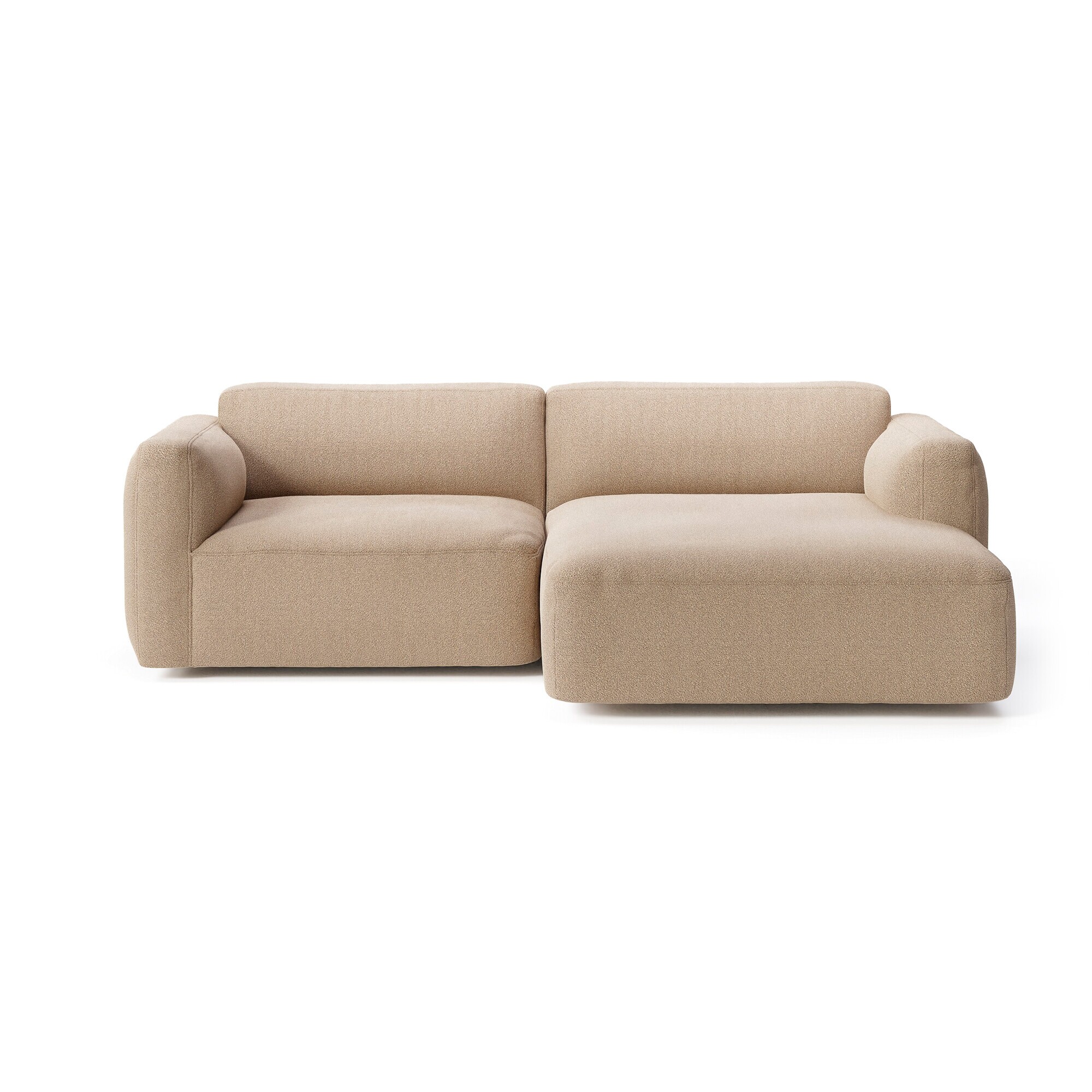 Develius Mellow 2-Seater Sofa Chaise Longue Right