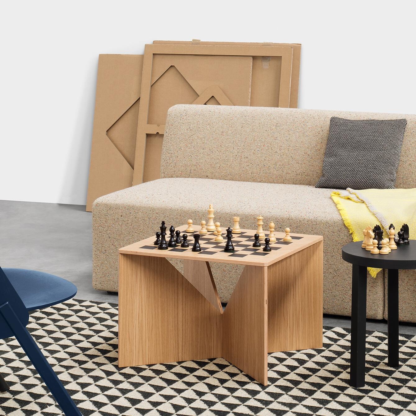 Calvert Chess Side Table