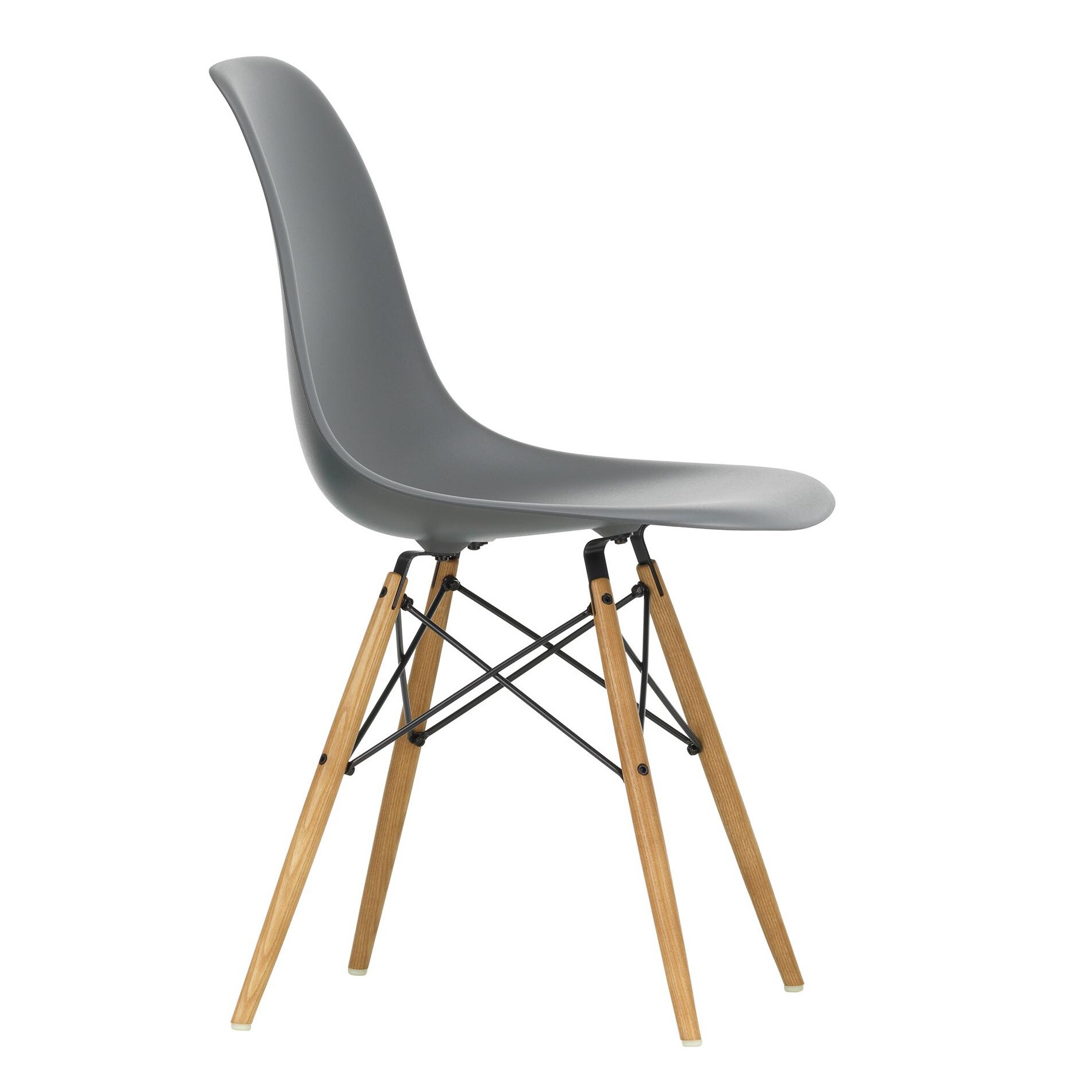 Eames Plastic Side Chair DSW RE Ash Base