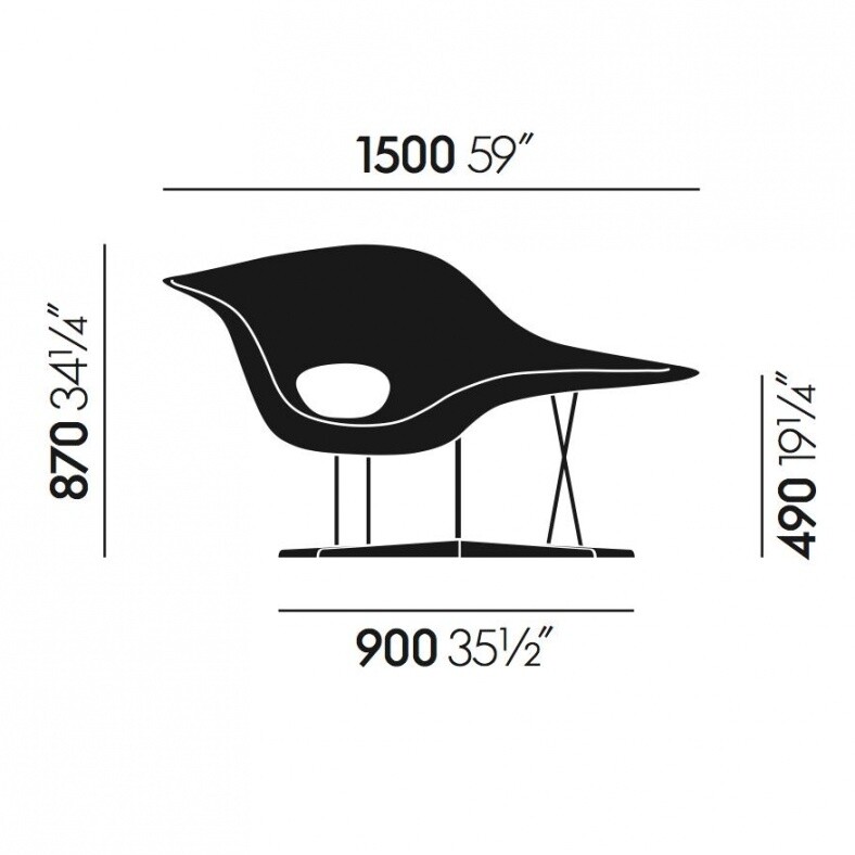 La Chaise Eames Chaise Longue