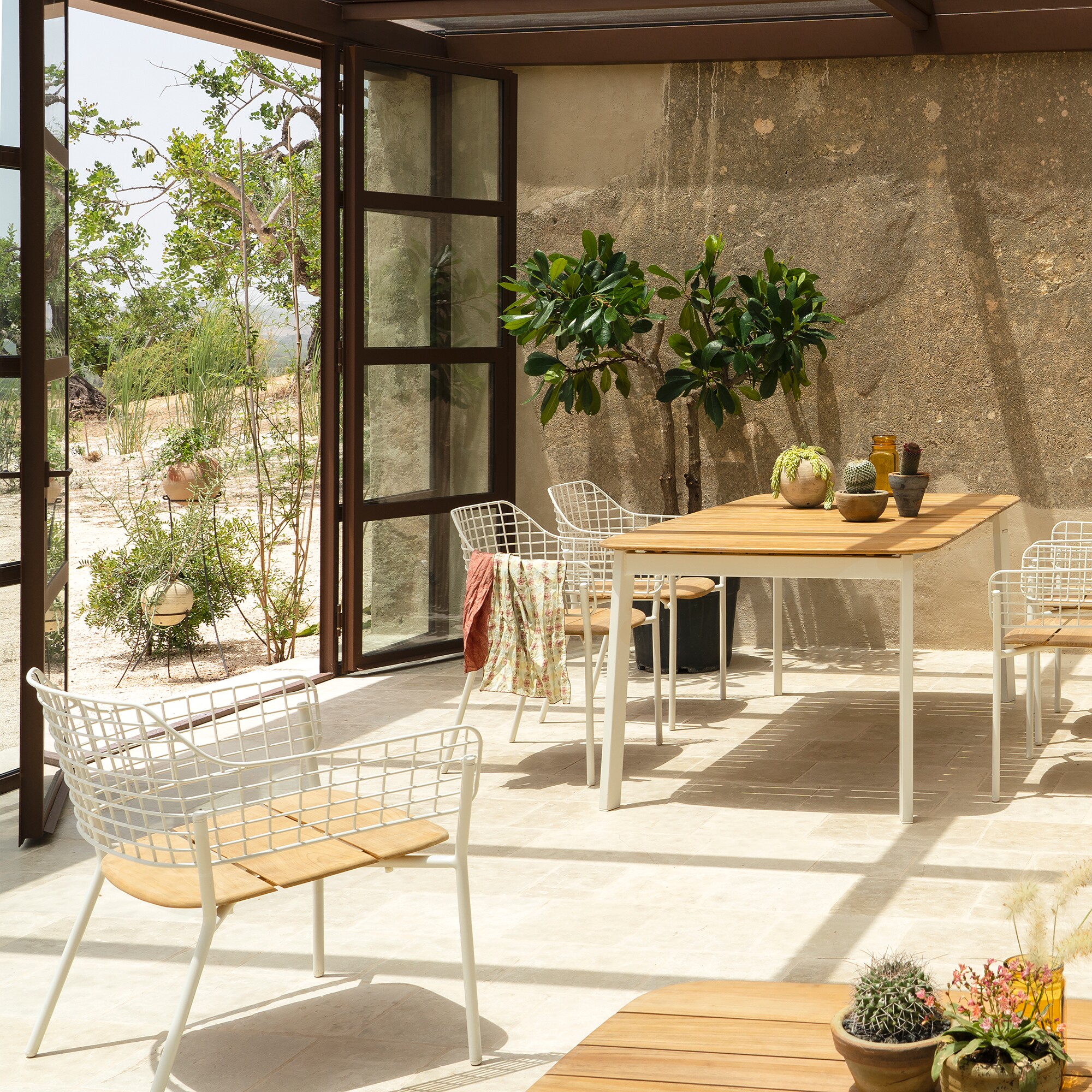 Lyze Garden Armchair Teak