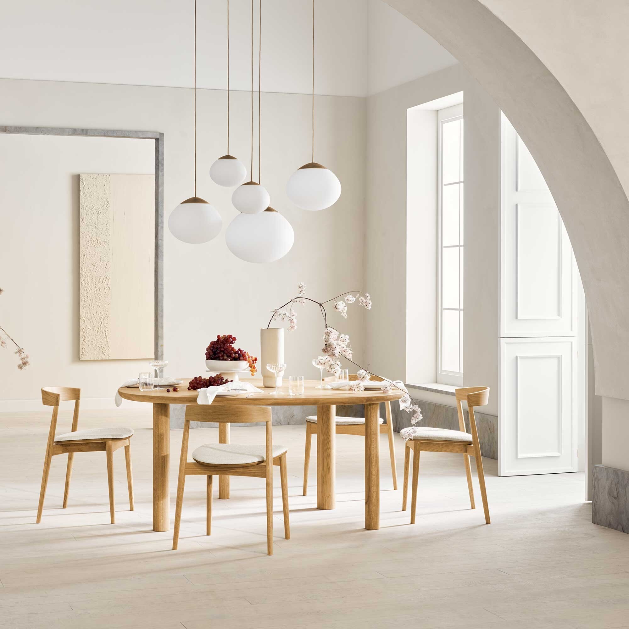 Acorn Suspension Lamp Glass Ø 32cm