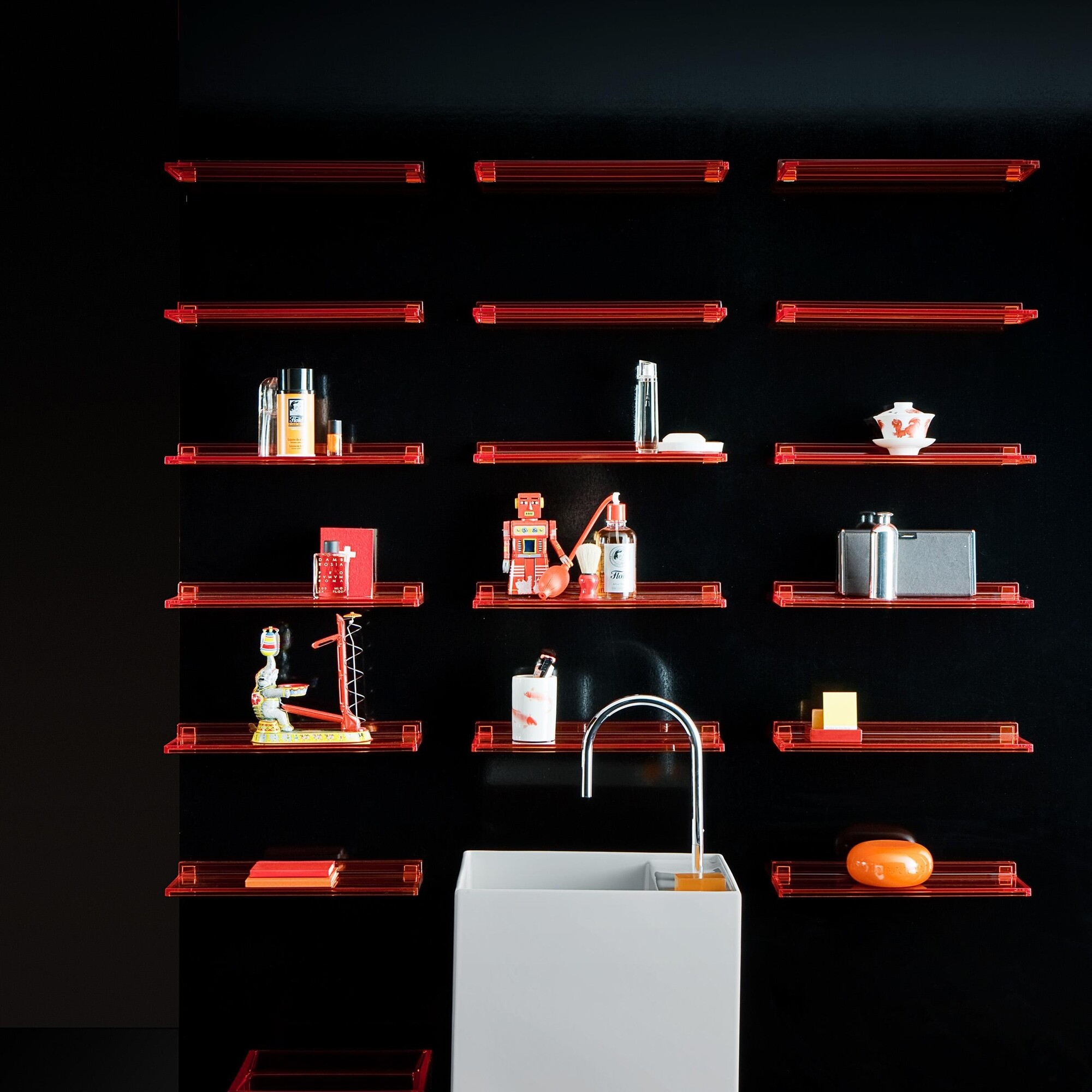 Kartell by Laufen Shelfish Wall Shelf