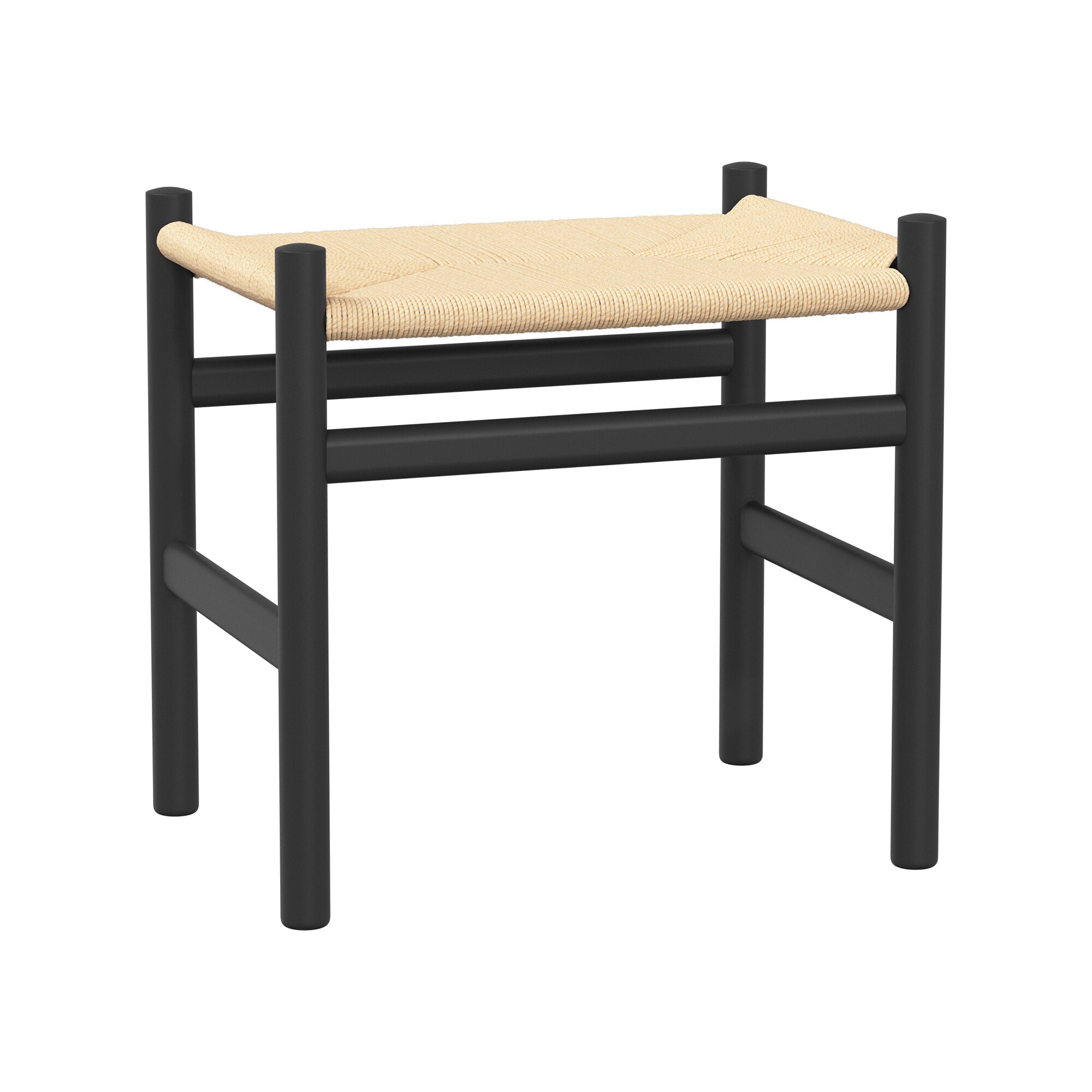 CH53 Soft Tones Footstool Frame Beech
