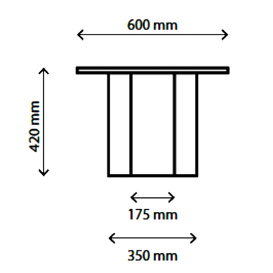 Epic Coffee Table Ø60cm Travertine