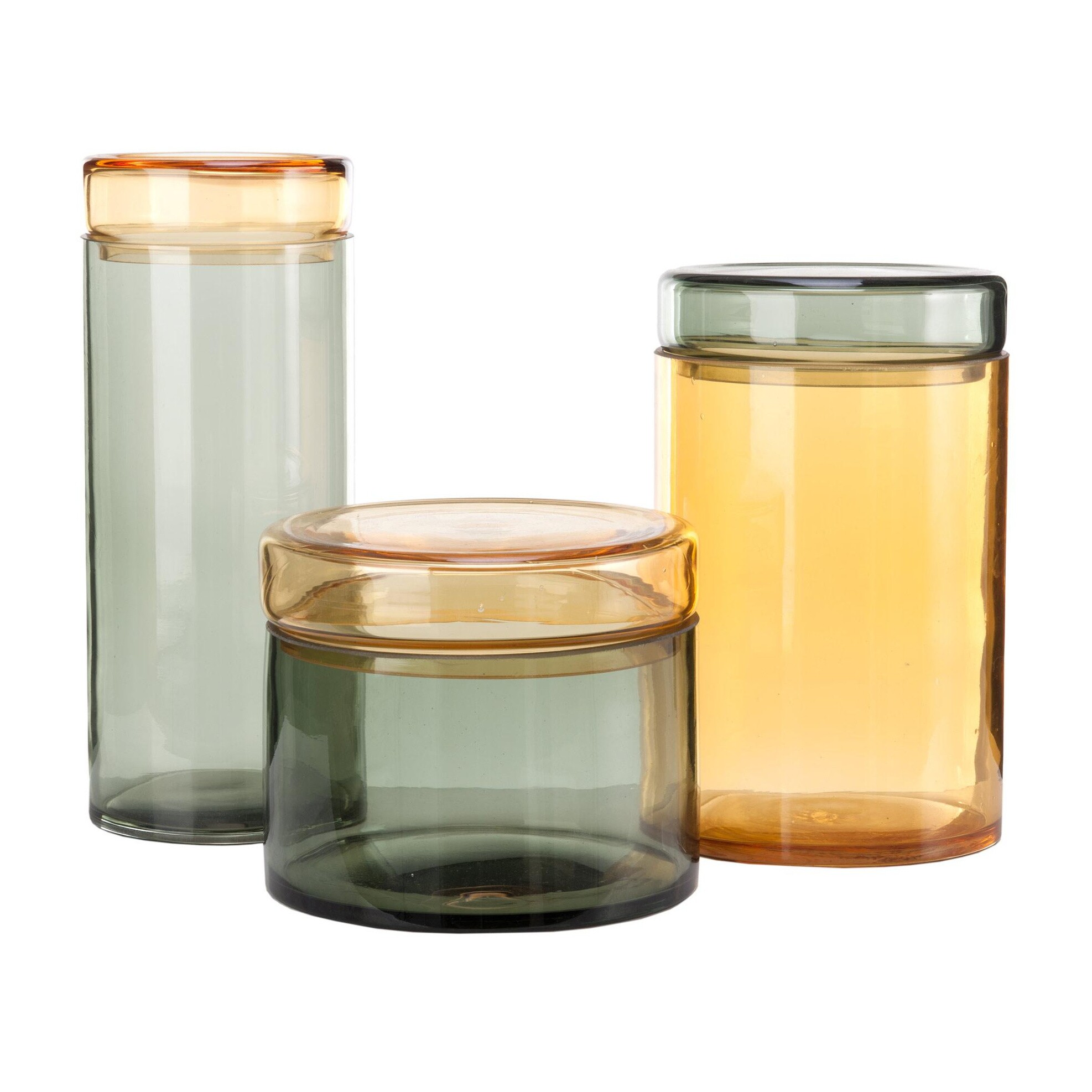 Caps & Jars Storage Jar Set of 3