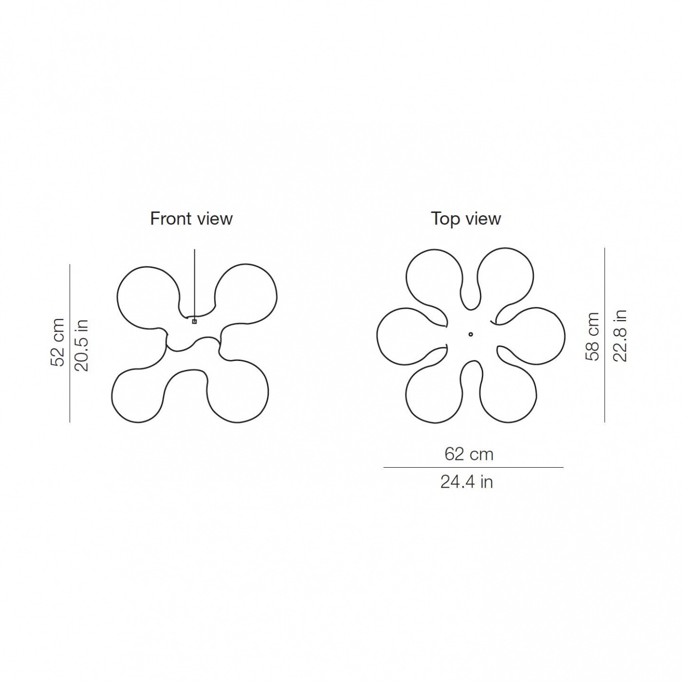 Atomium Suspension Lamp