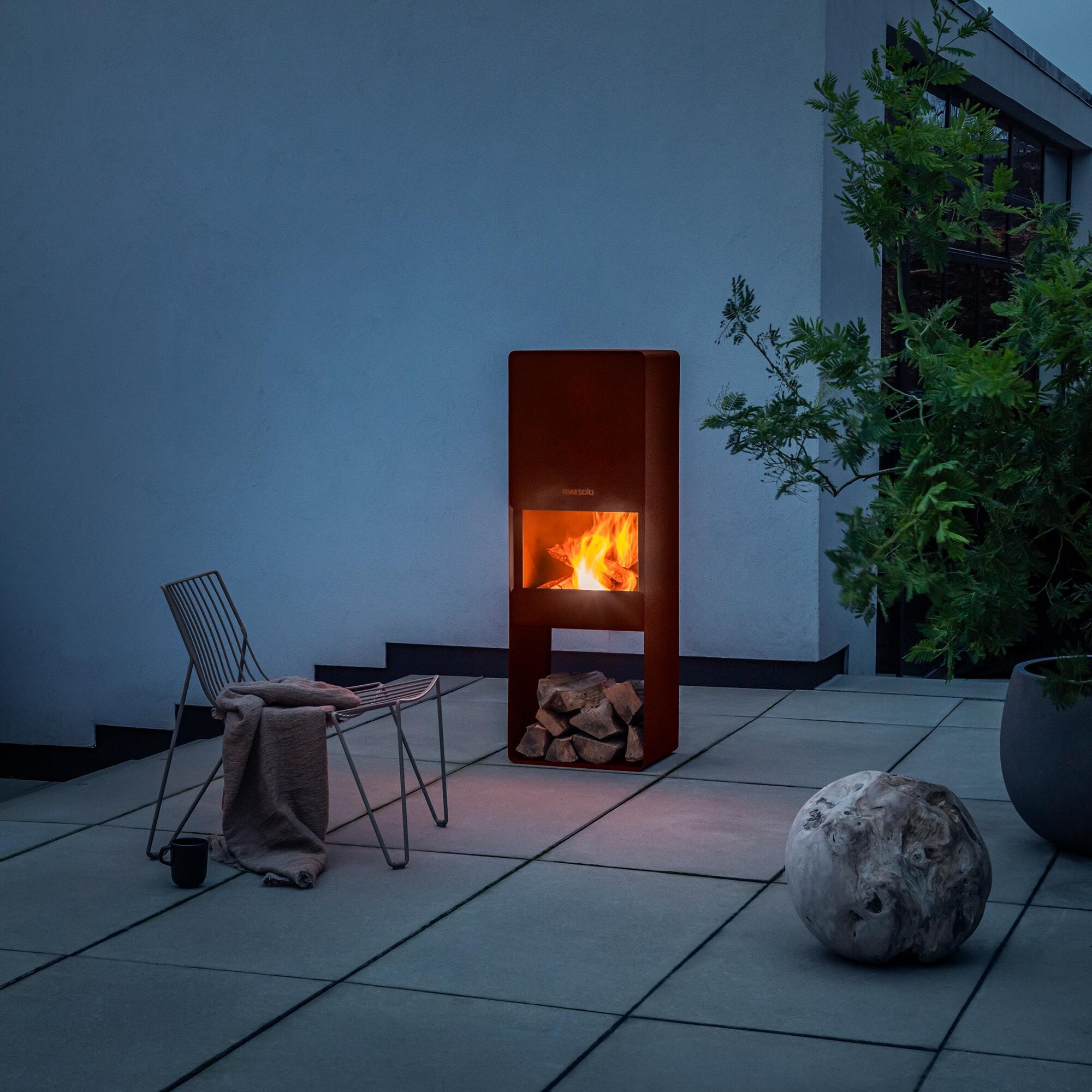 FireBox Garden Wood Burner H 125cm