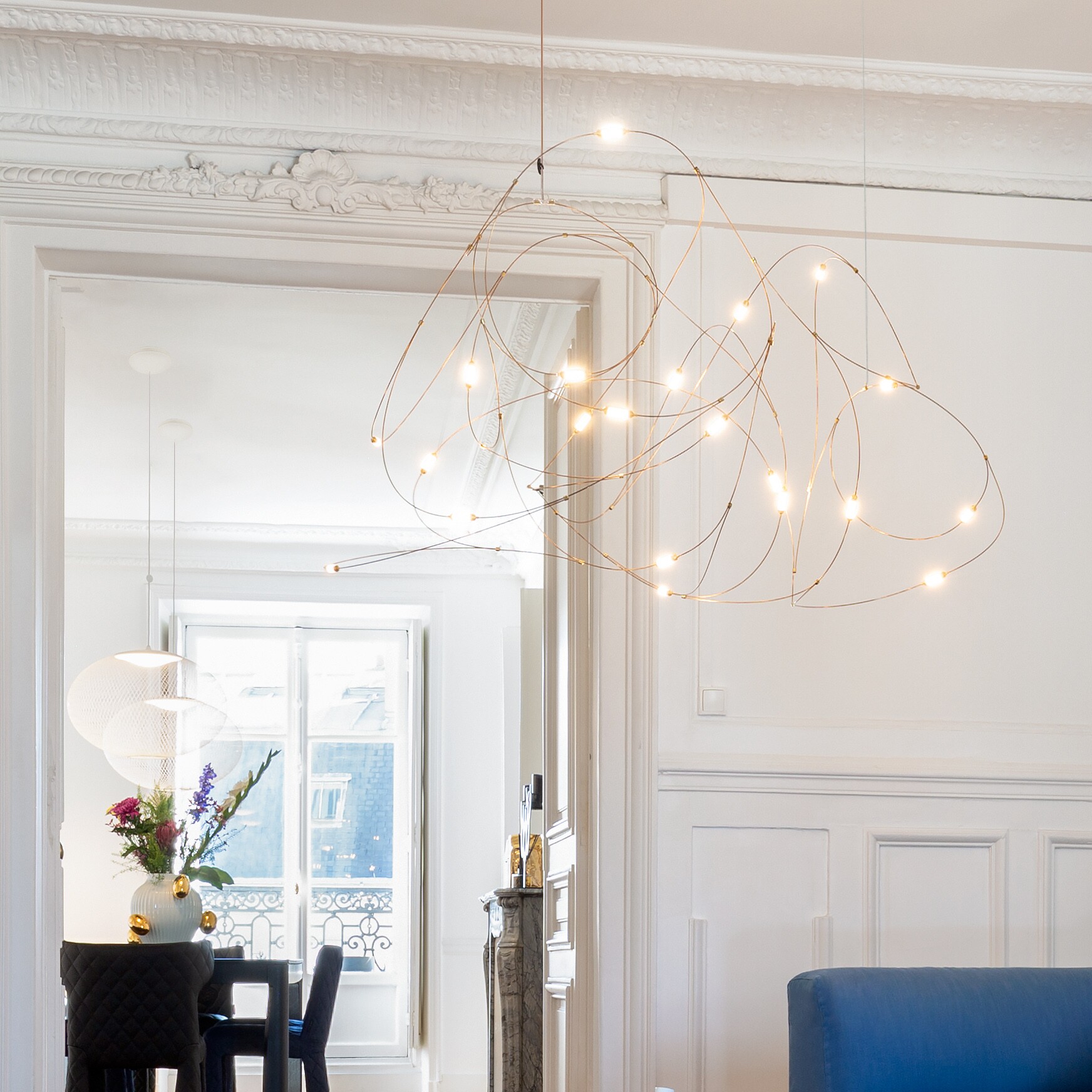 Flock of Light 21 LED Suspension Lamp