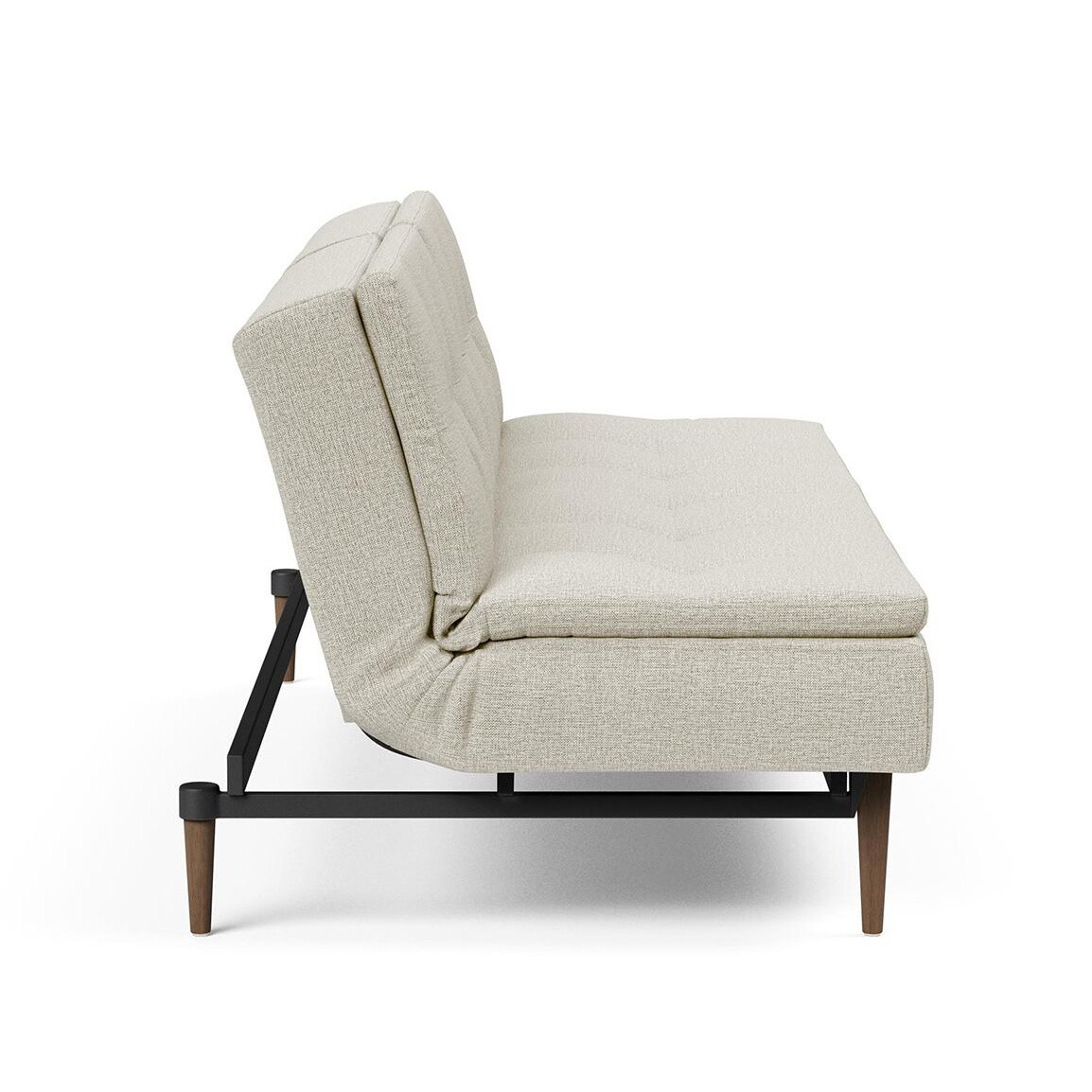 Dublexo Styletto Sofa Bed Dark Wood 210x91cm