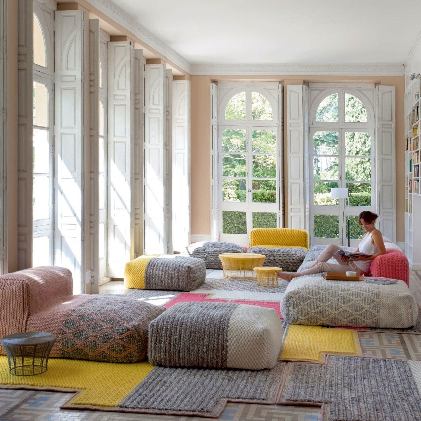 Mangas Space Modules Pouf