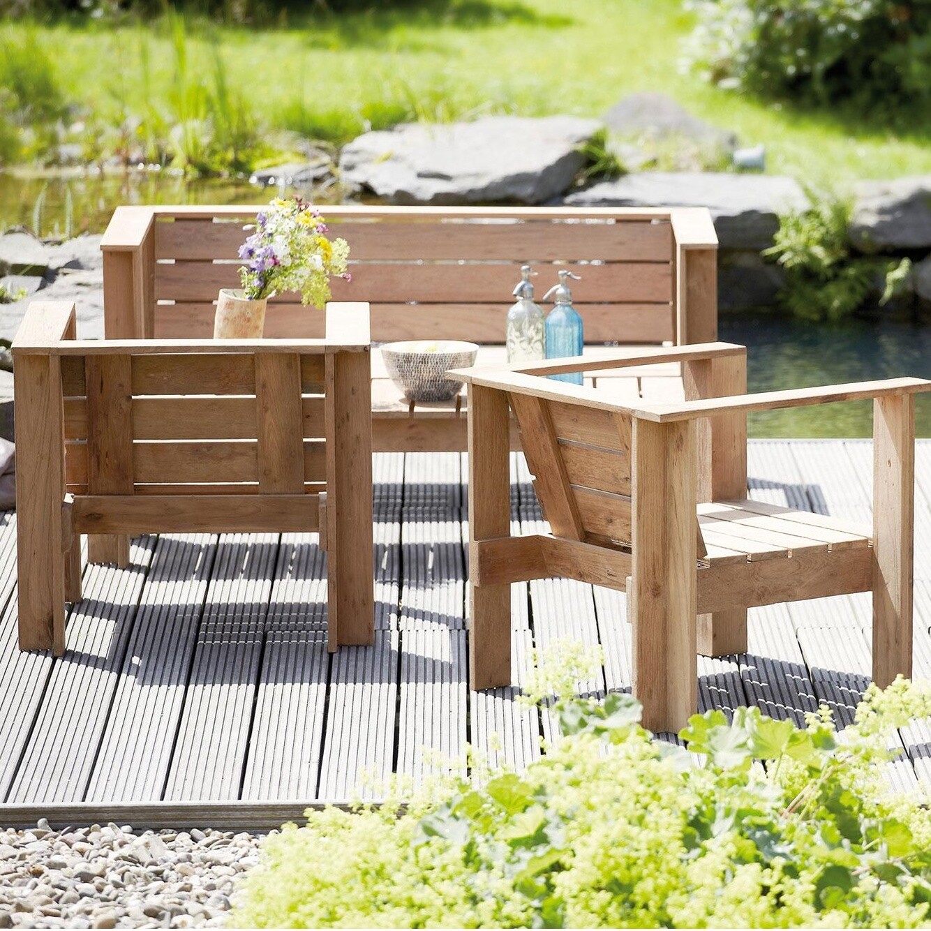 Batten Lounge Armchair