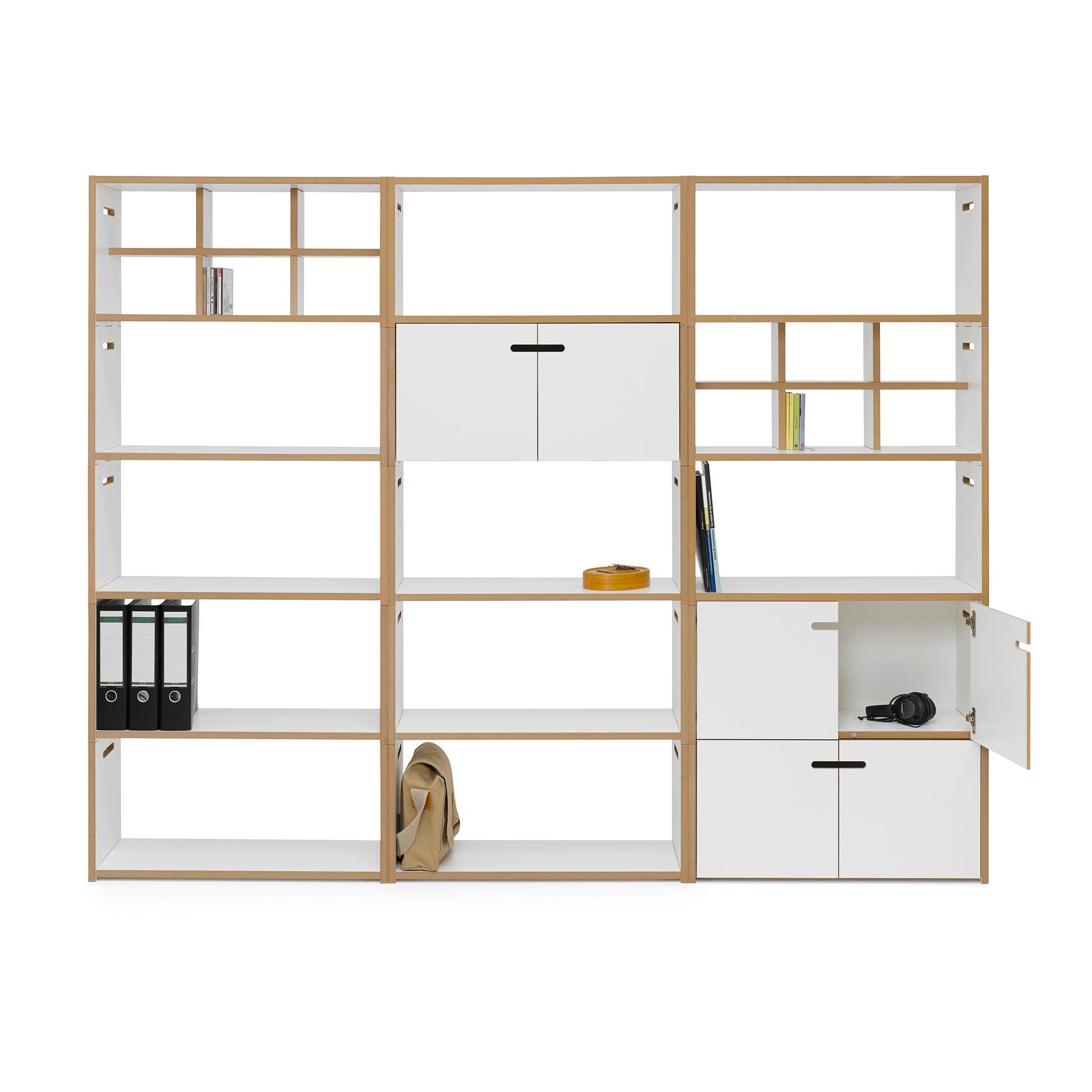 Hochstapler Shelf With Doors 228x179cm