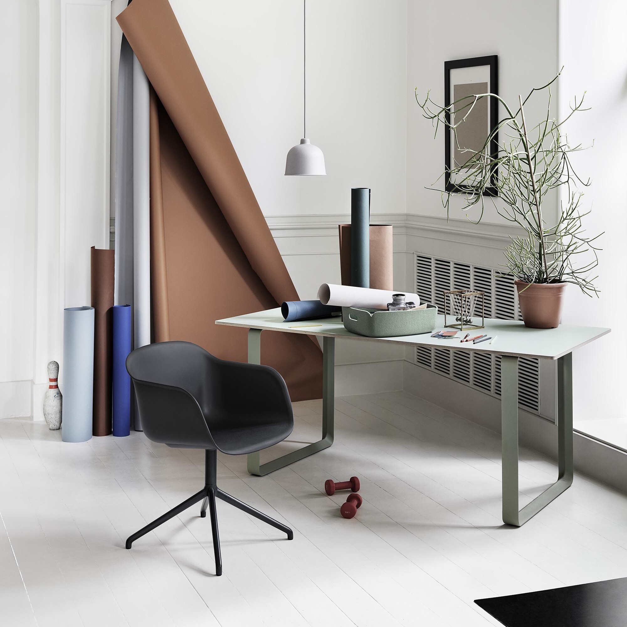 Fiber Chair Swivel Chair