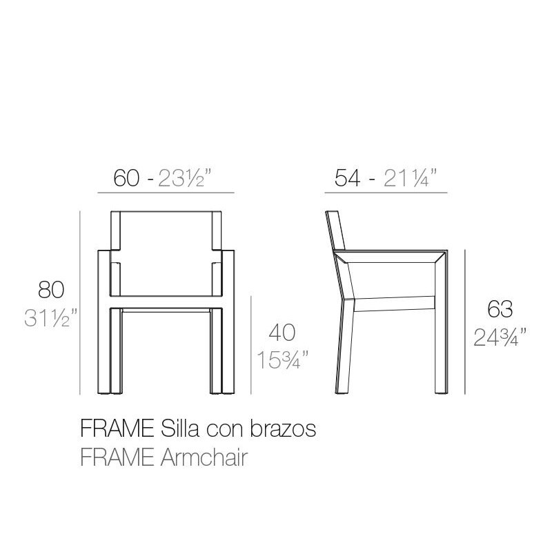 Frame Outdoor Armchair