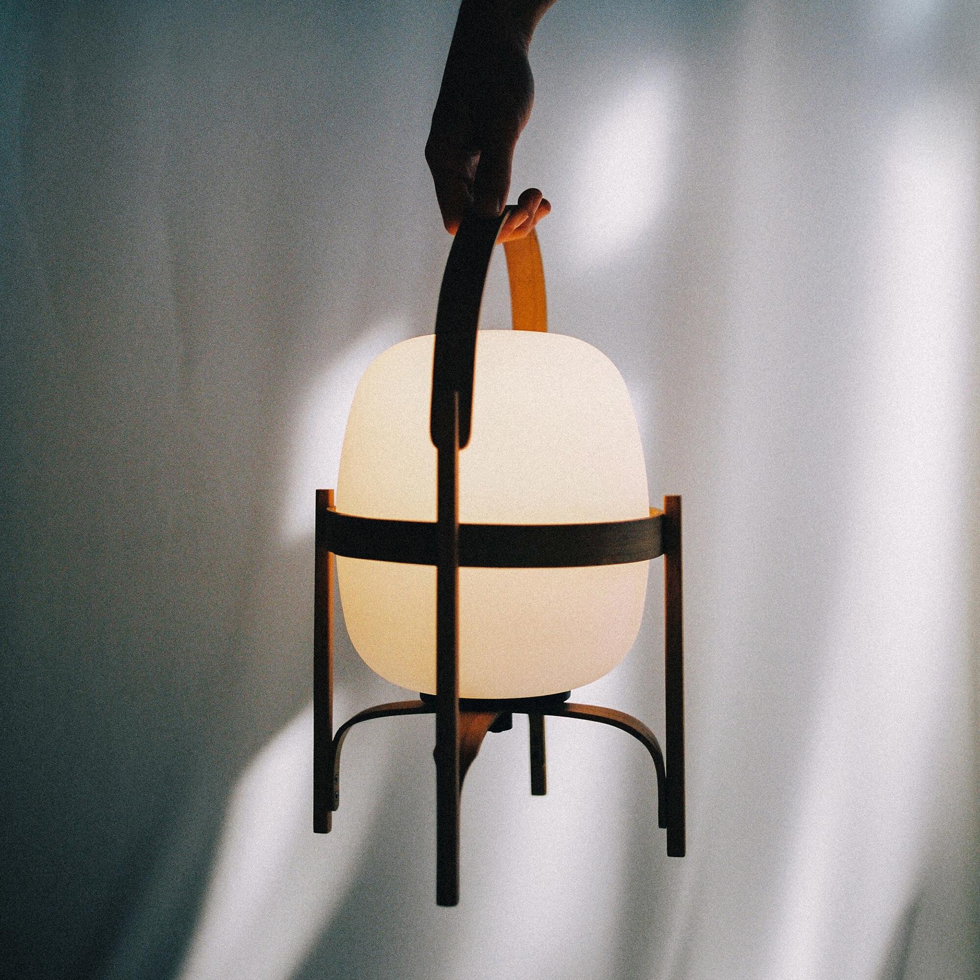 Cestita Batería LED Lamp with Battery Glass