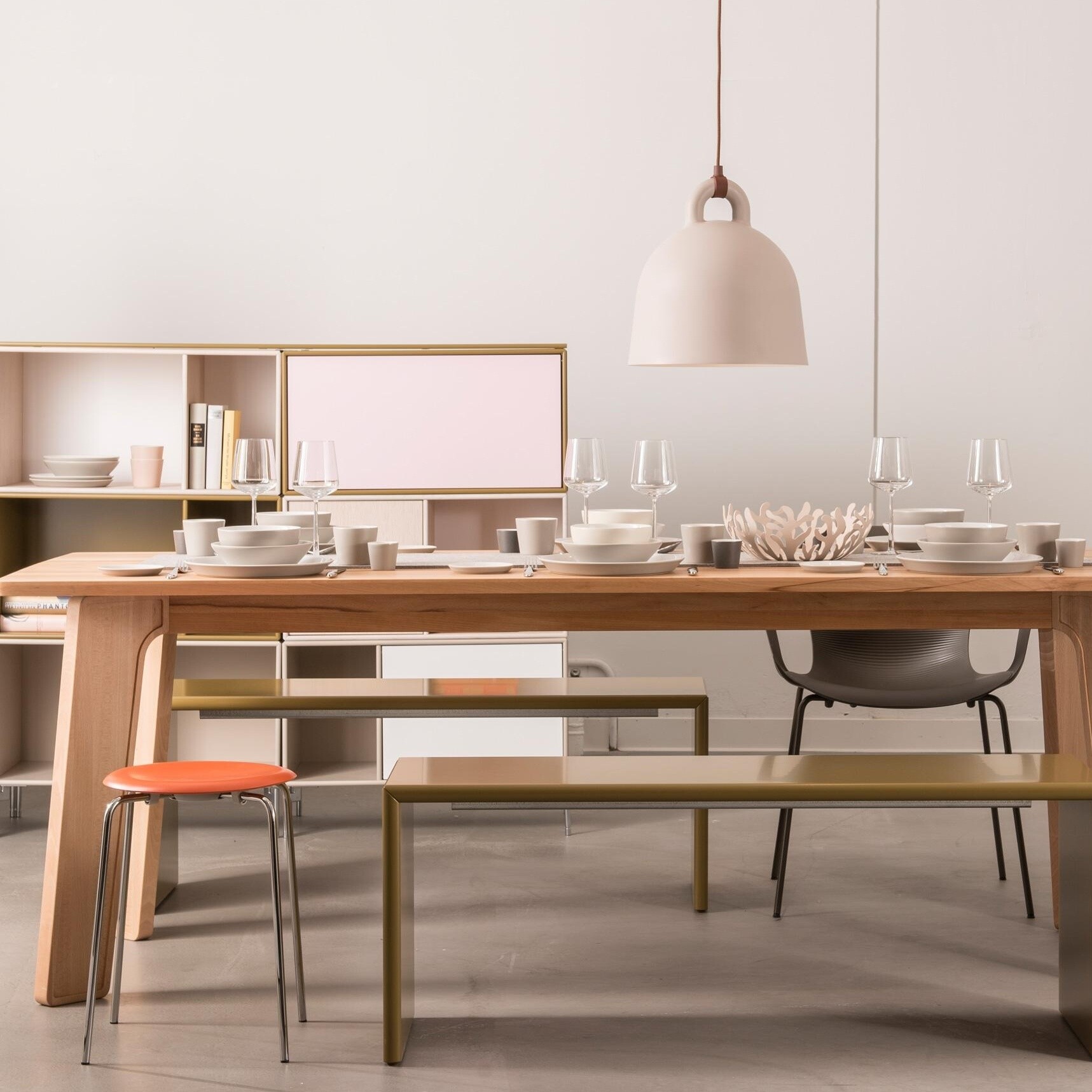 Bell Suspension Lamp L