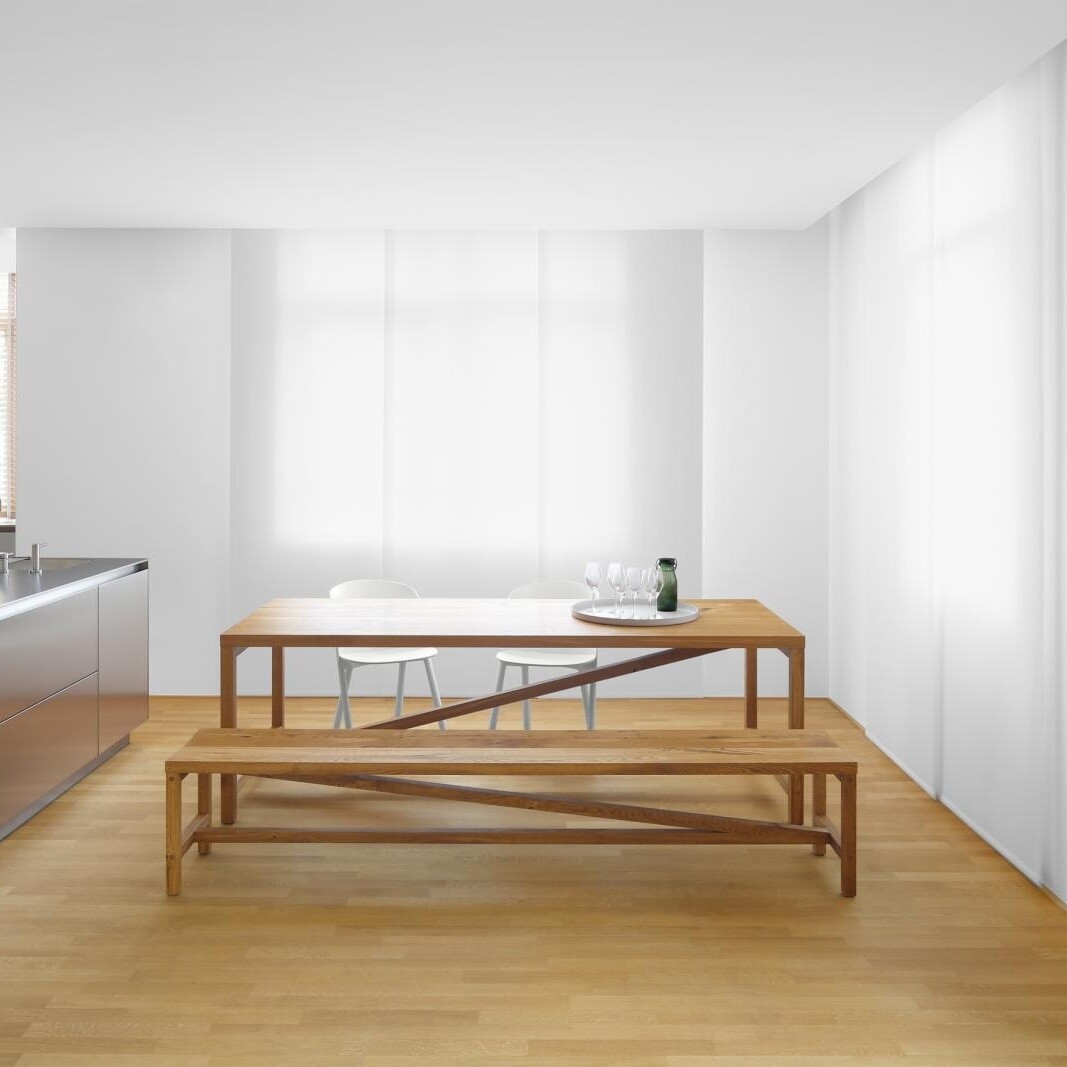 e15 TA21 Platz Dining Table H 75cm