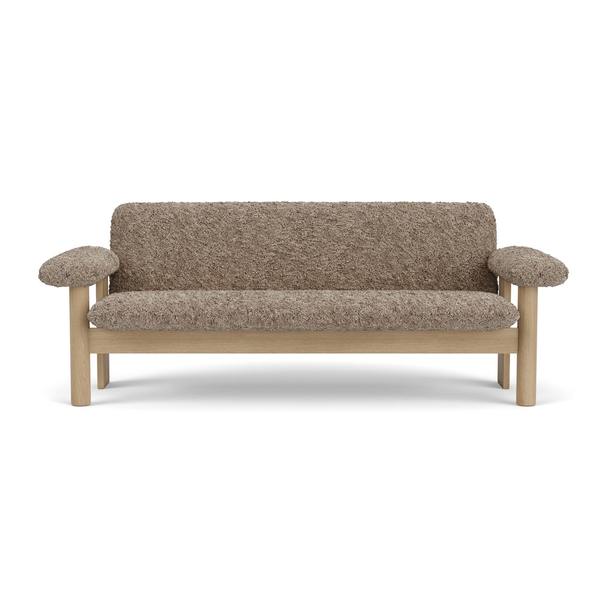 Brasilia 2-Seater Sofa Sheepskin