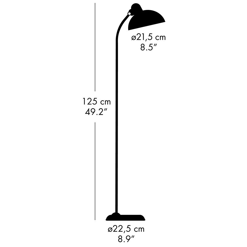 Kaiser Idell™ 6556-F Floor Lamp