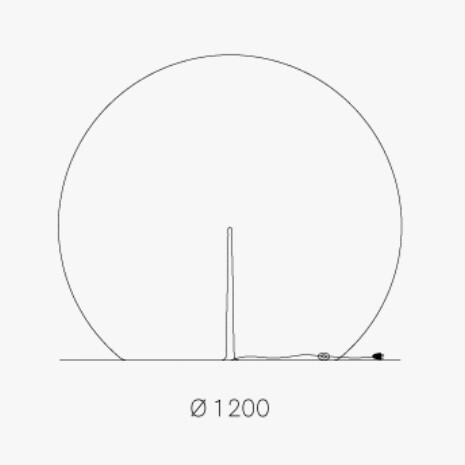 Happy Apple Floorlamp